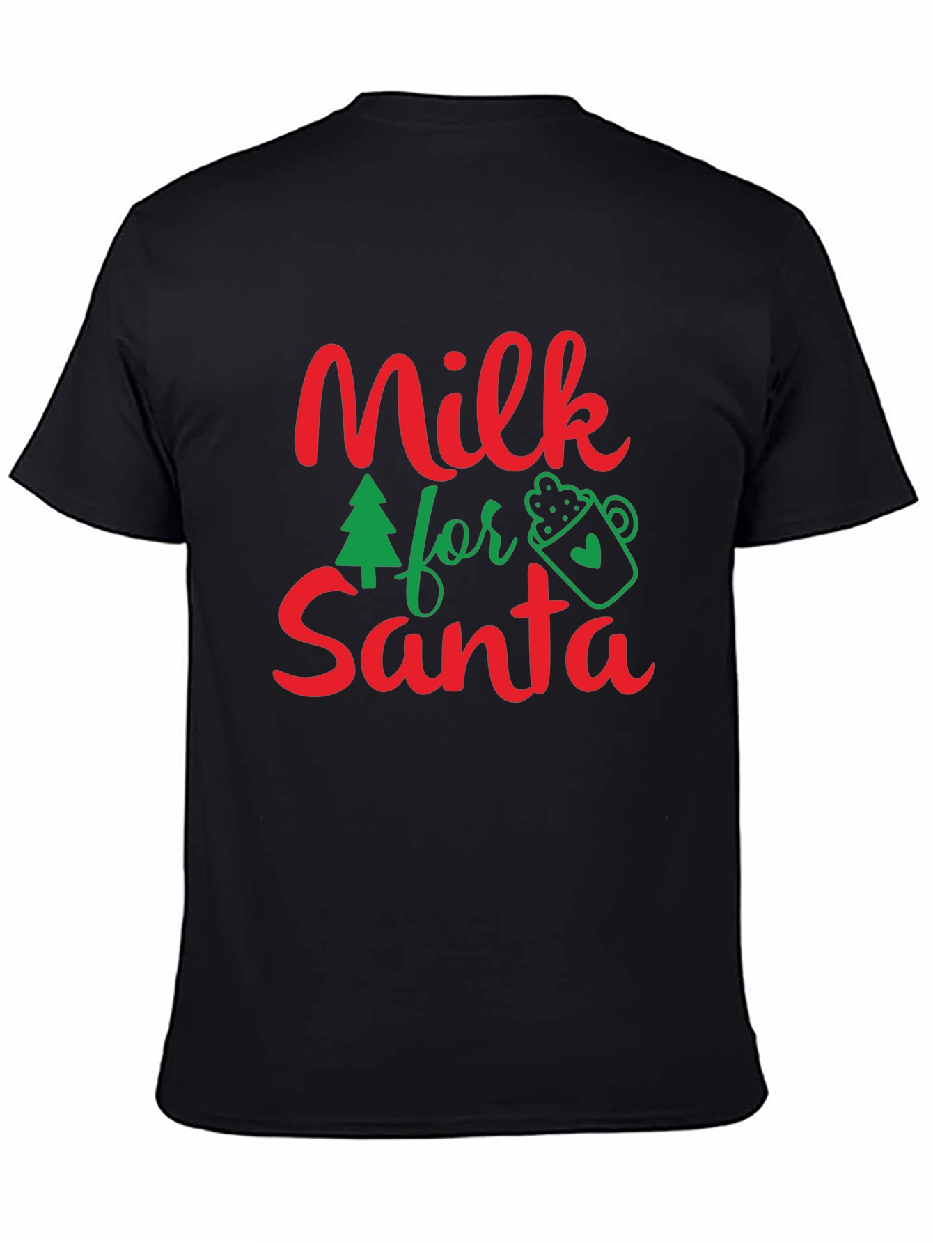 Milk for Santa Christmas T-Shirt