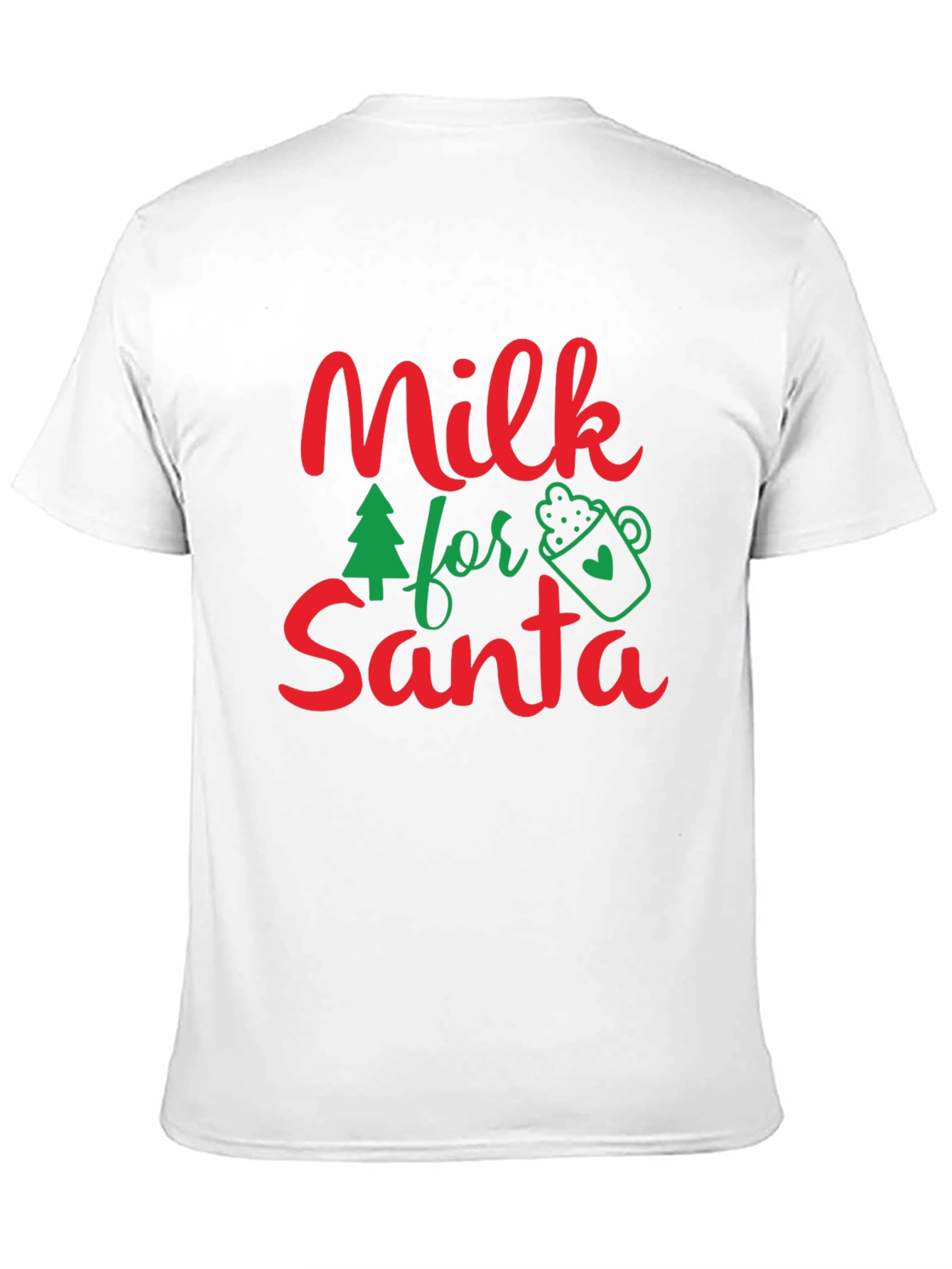 Milk for Santa Christmas T-Shirt