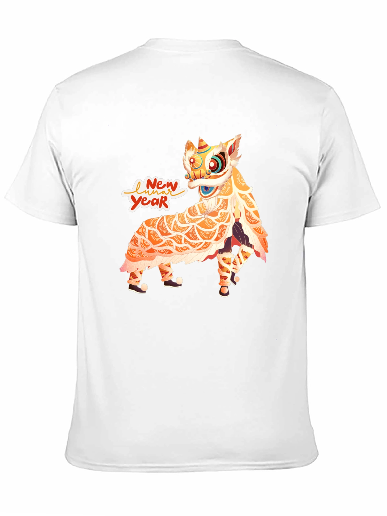 Lunar New Year Lion Dance Graphic Tee