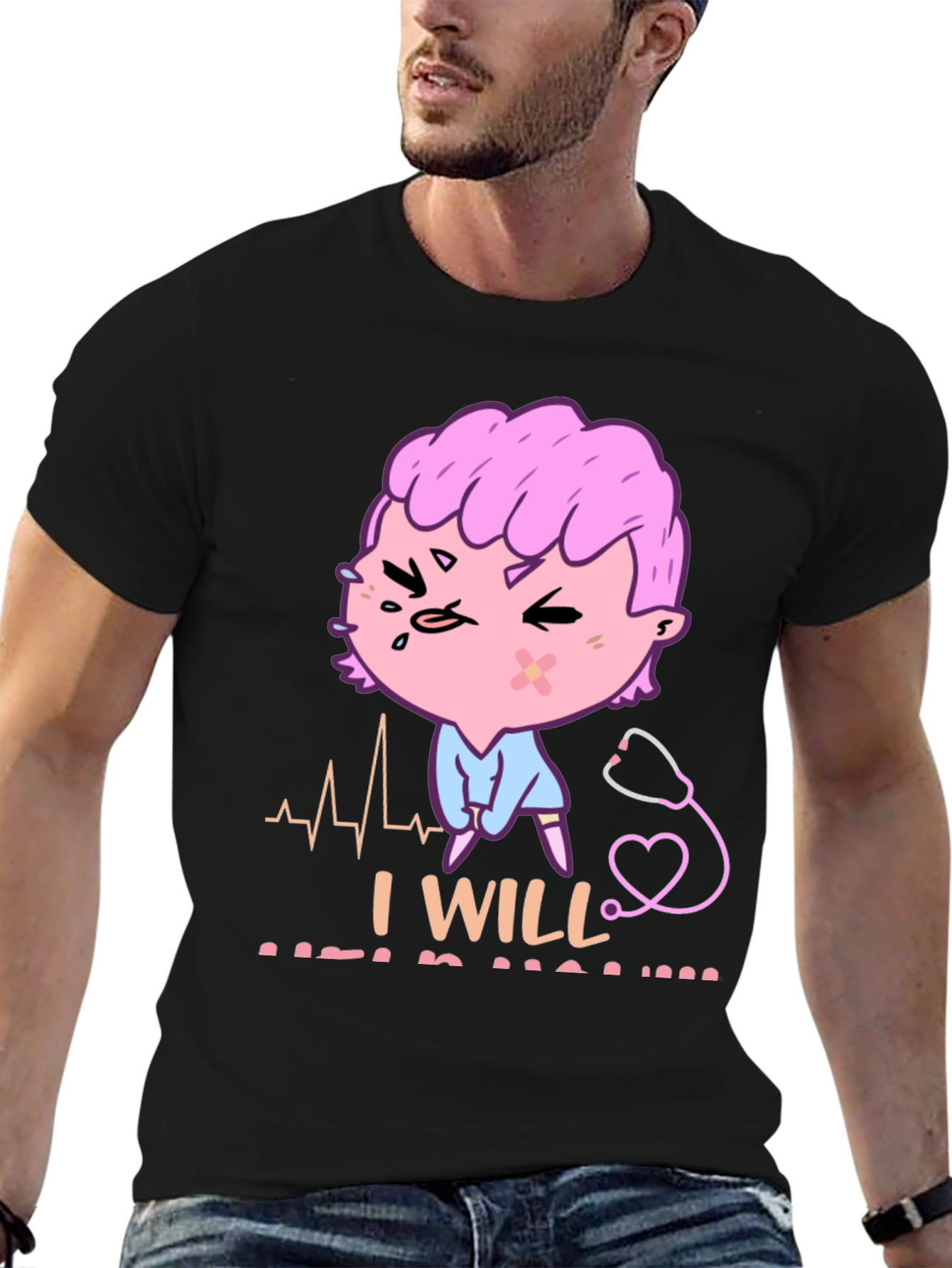 Feisty Nurse T-Shirt - I Will Stab You