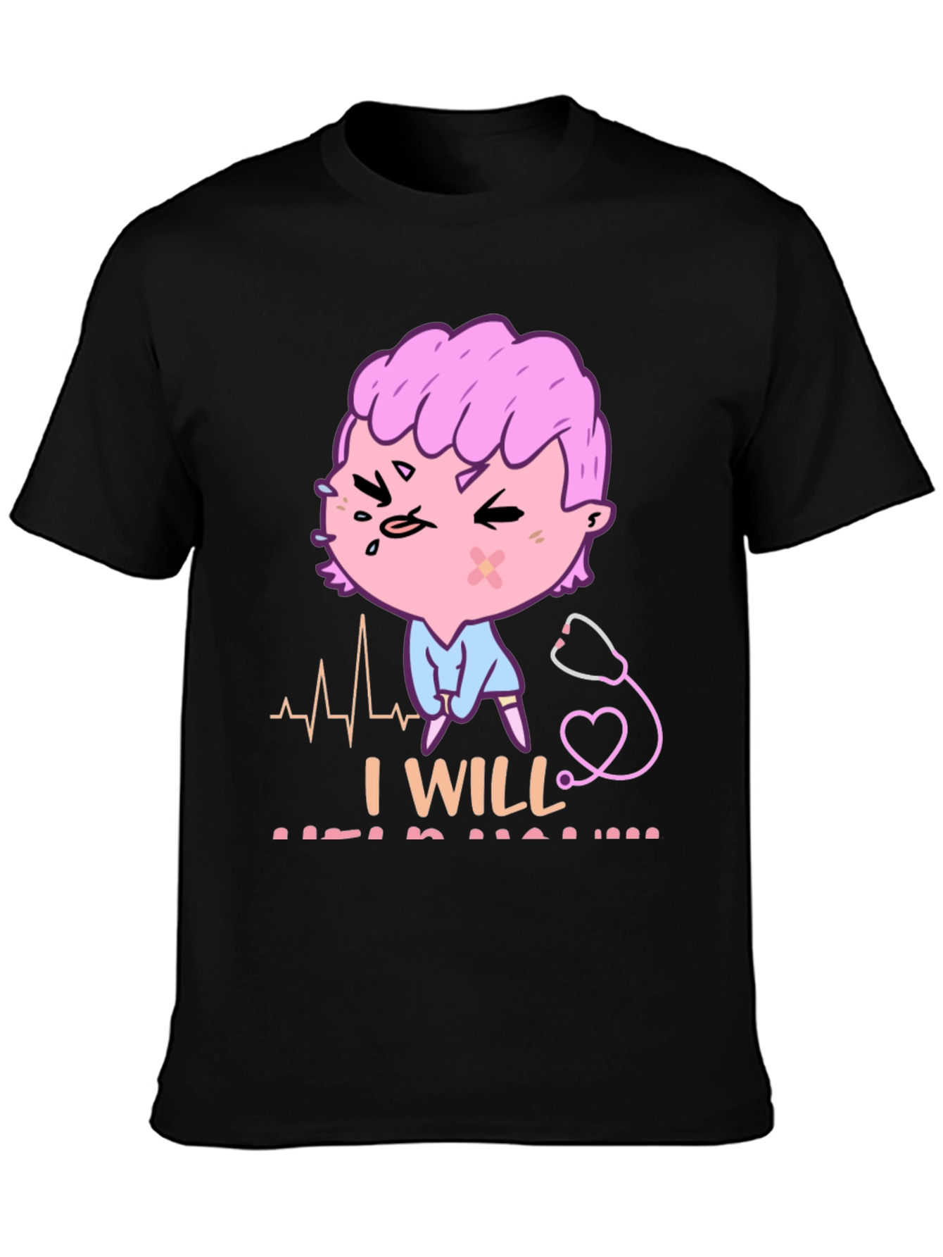 Feisty Nurse T-Shirt - I Will Stab You