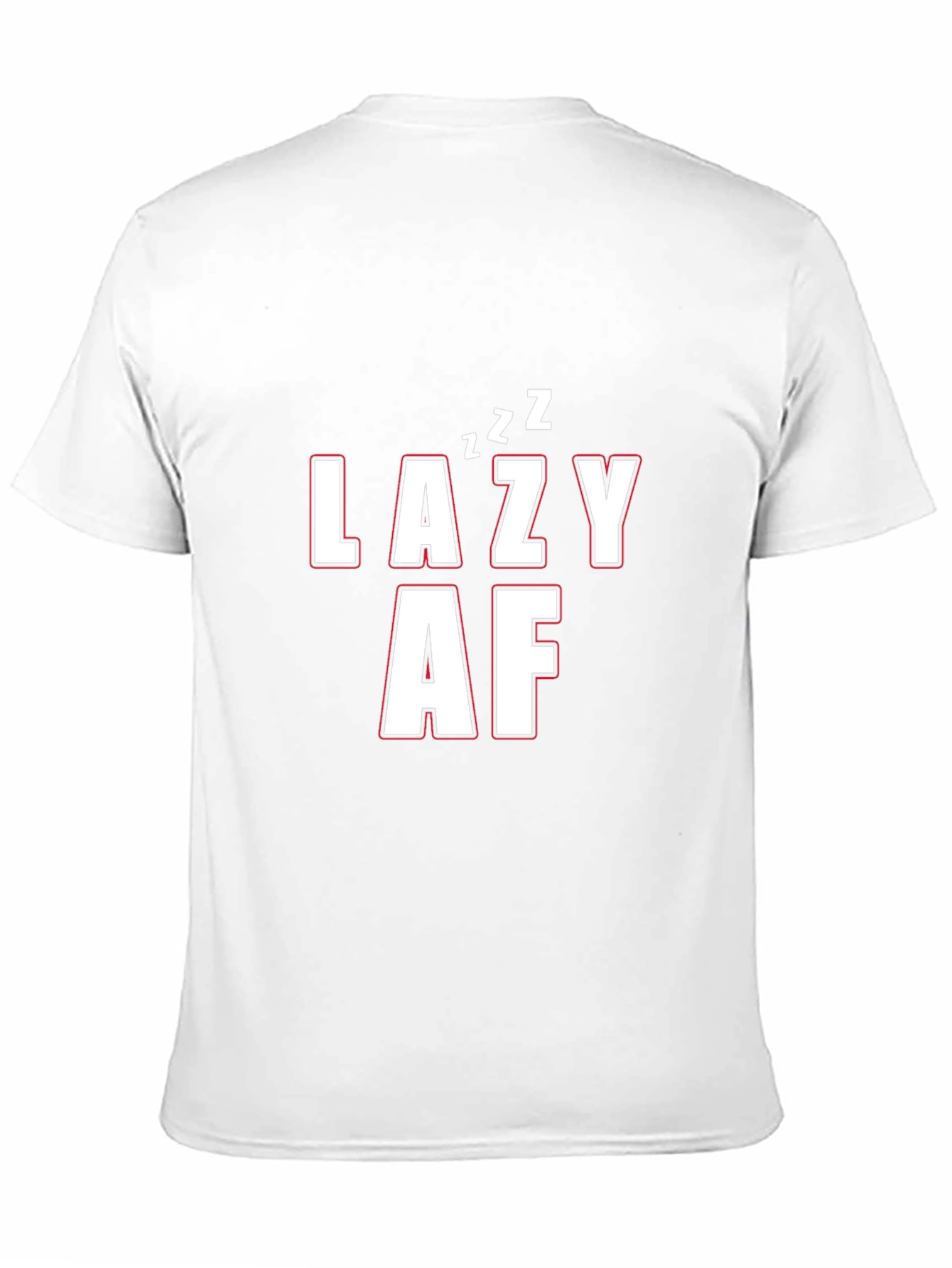 Lazy AF Black T-Shirt