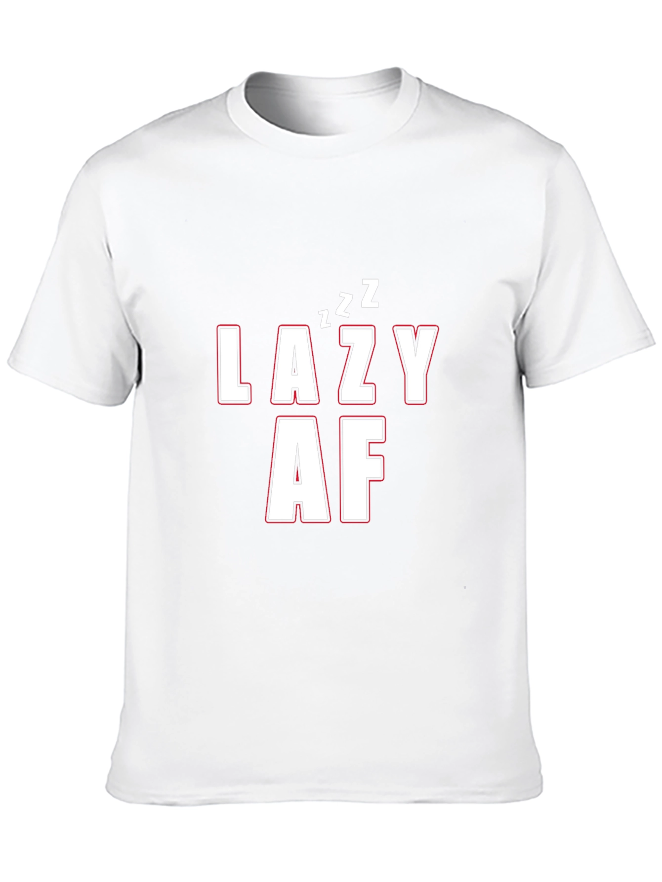 Lazy AF Black T-Shirt