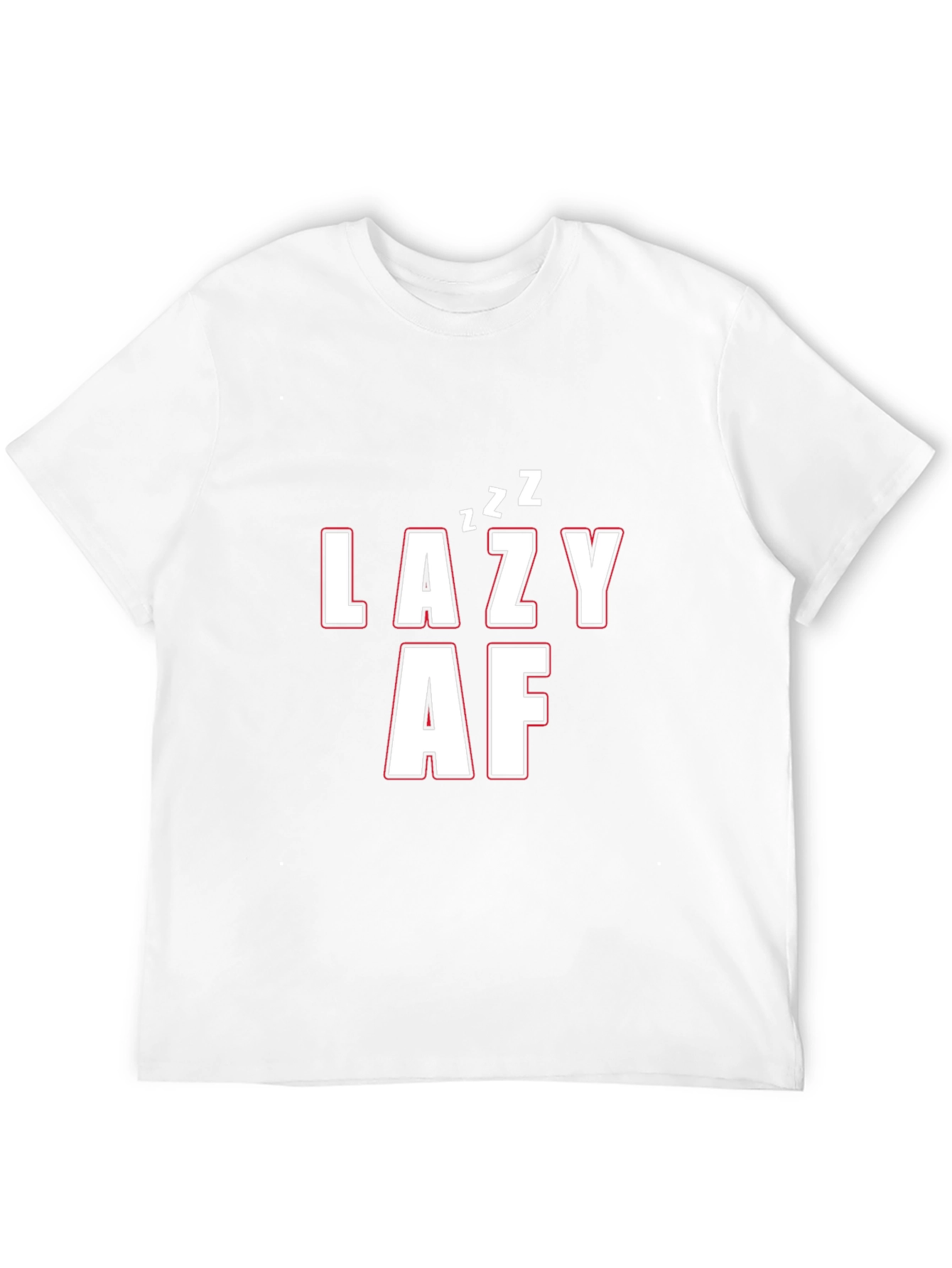 Lazy AF Black T-Shirt