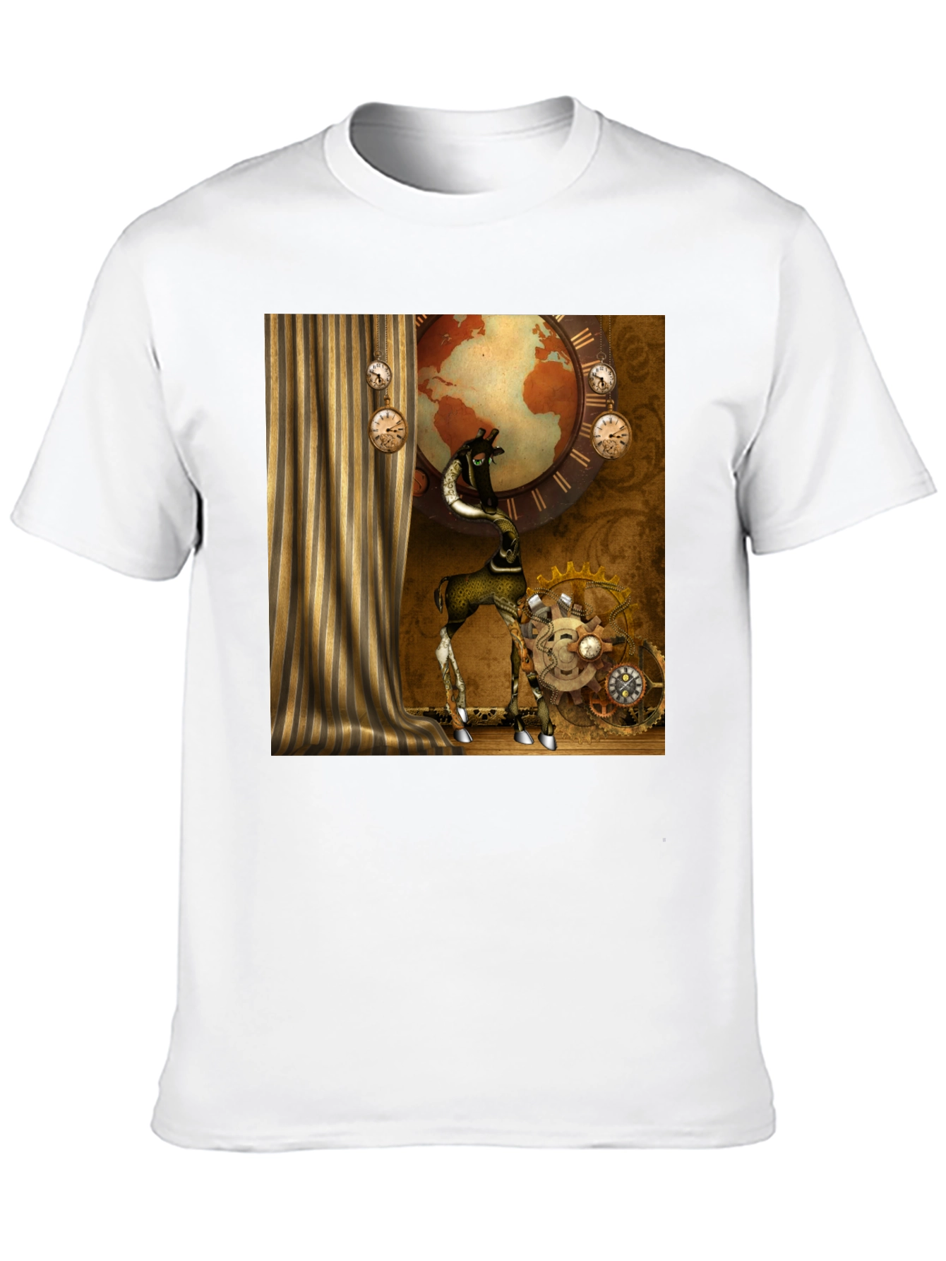 Steampunk Giraffe T-Shirt