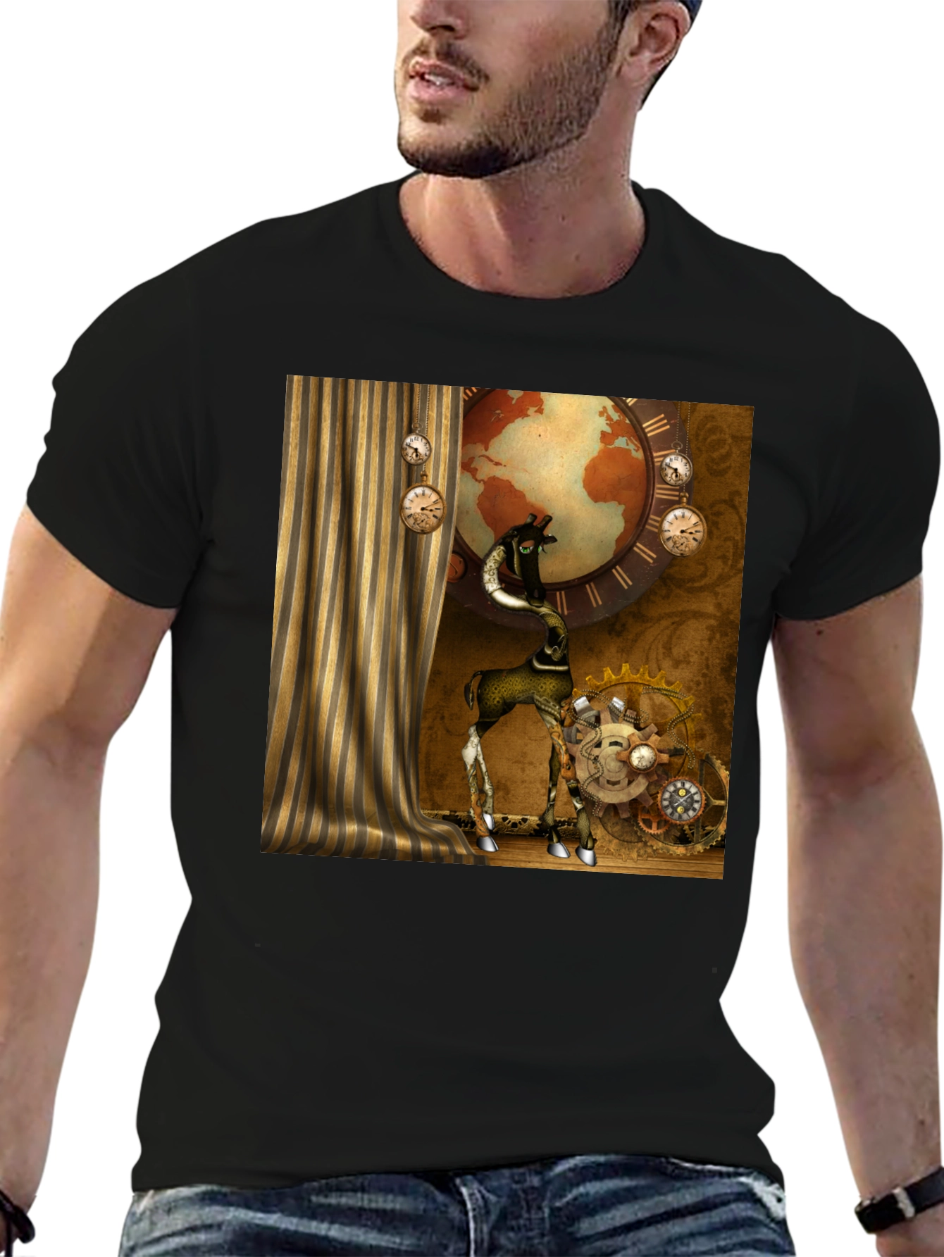 Steampunk Giraffe T-Shirt