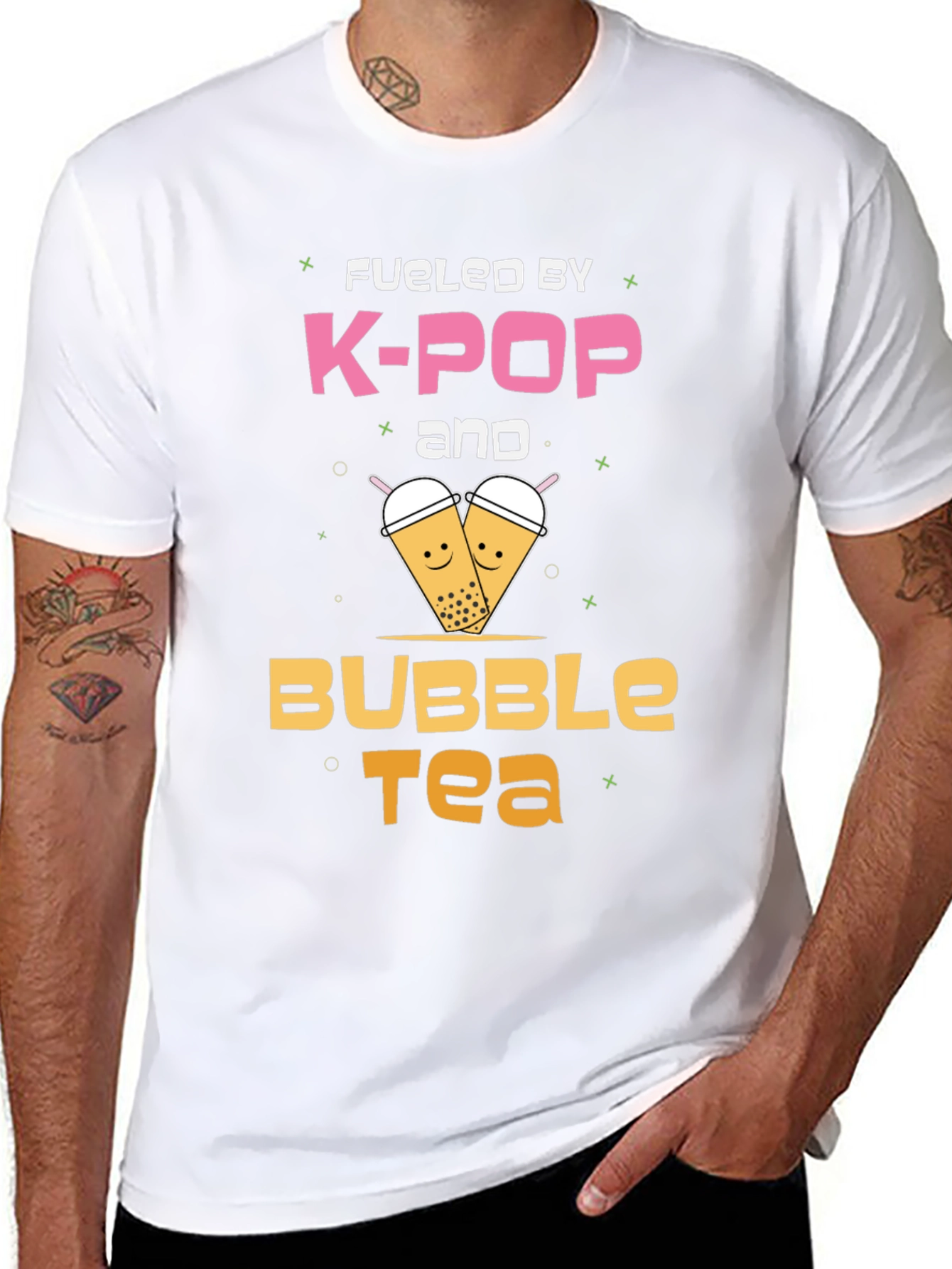 Fueled by K-Pop and Bubble Tea T-Shirt