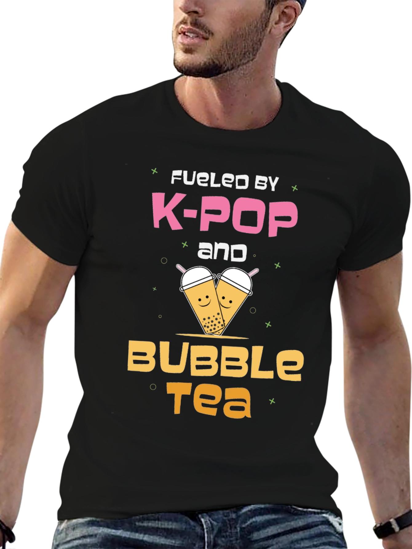 Fueled by K-Pop and Bubble Tea T-Shirt