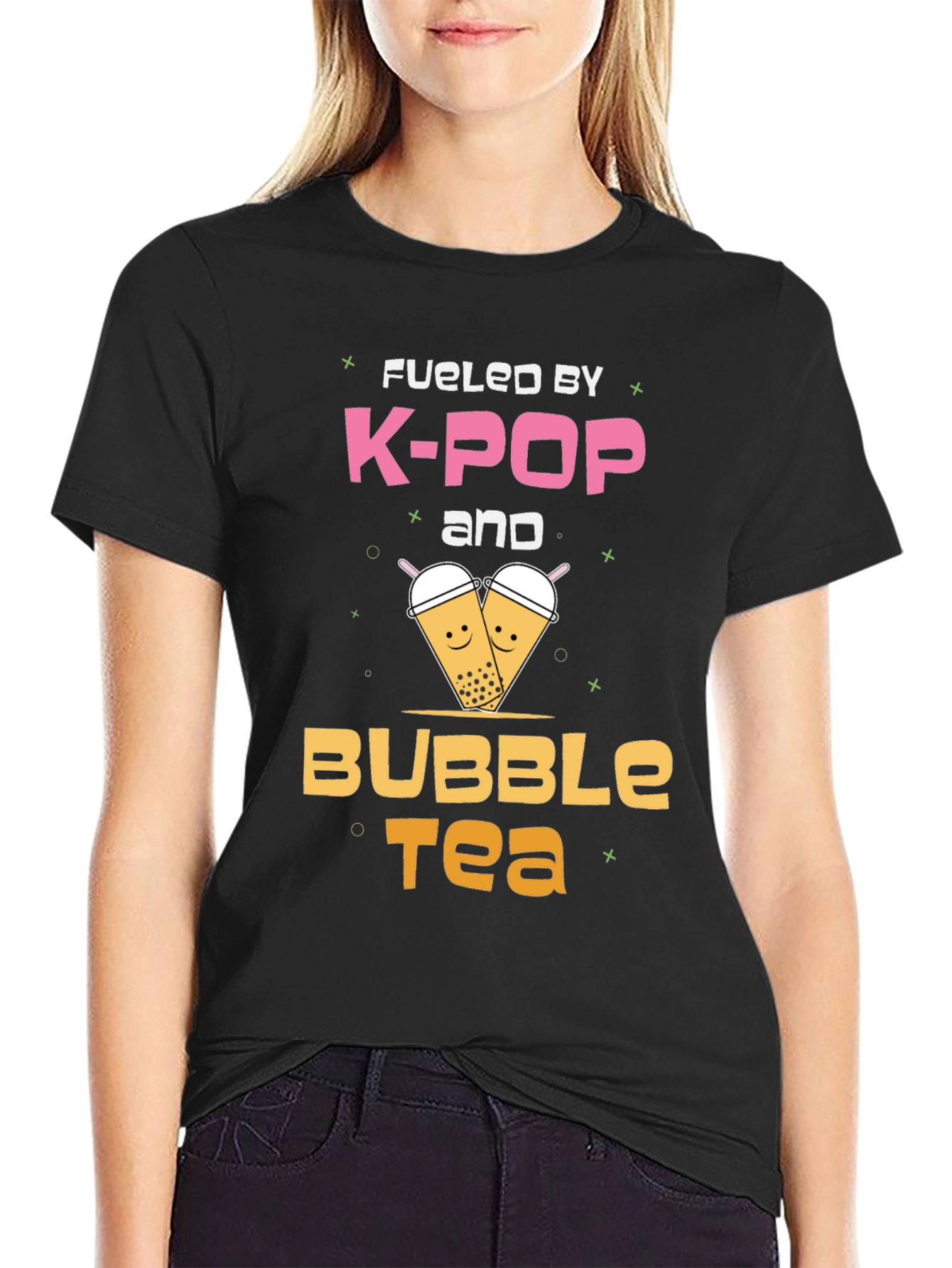 Fueled by K-Pop and Bubble Tea T-Shirt