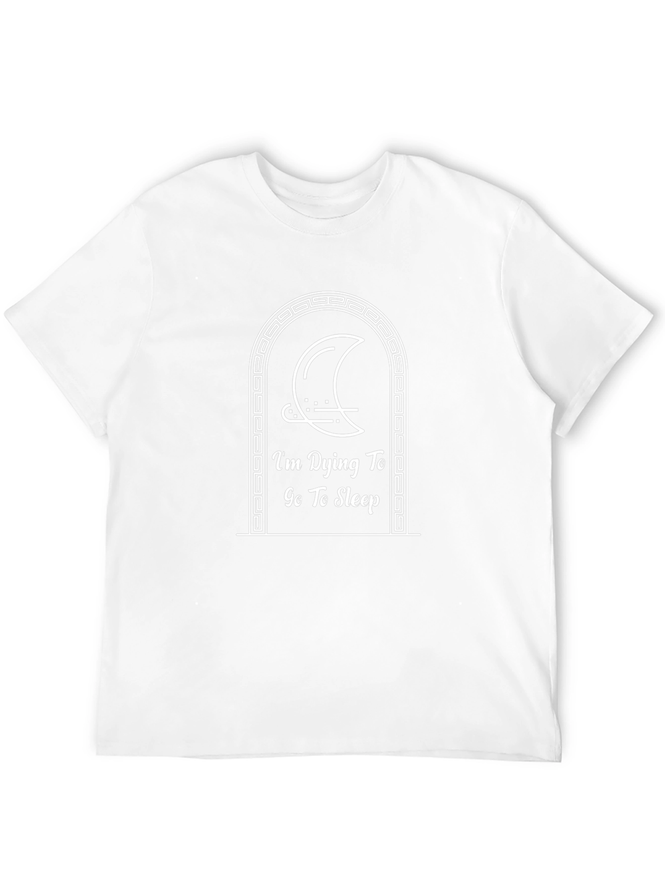 Dying To Sleep Black Graphic Tee