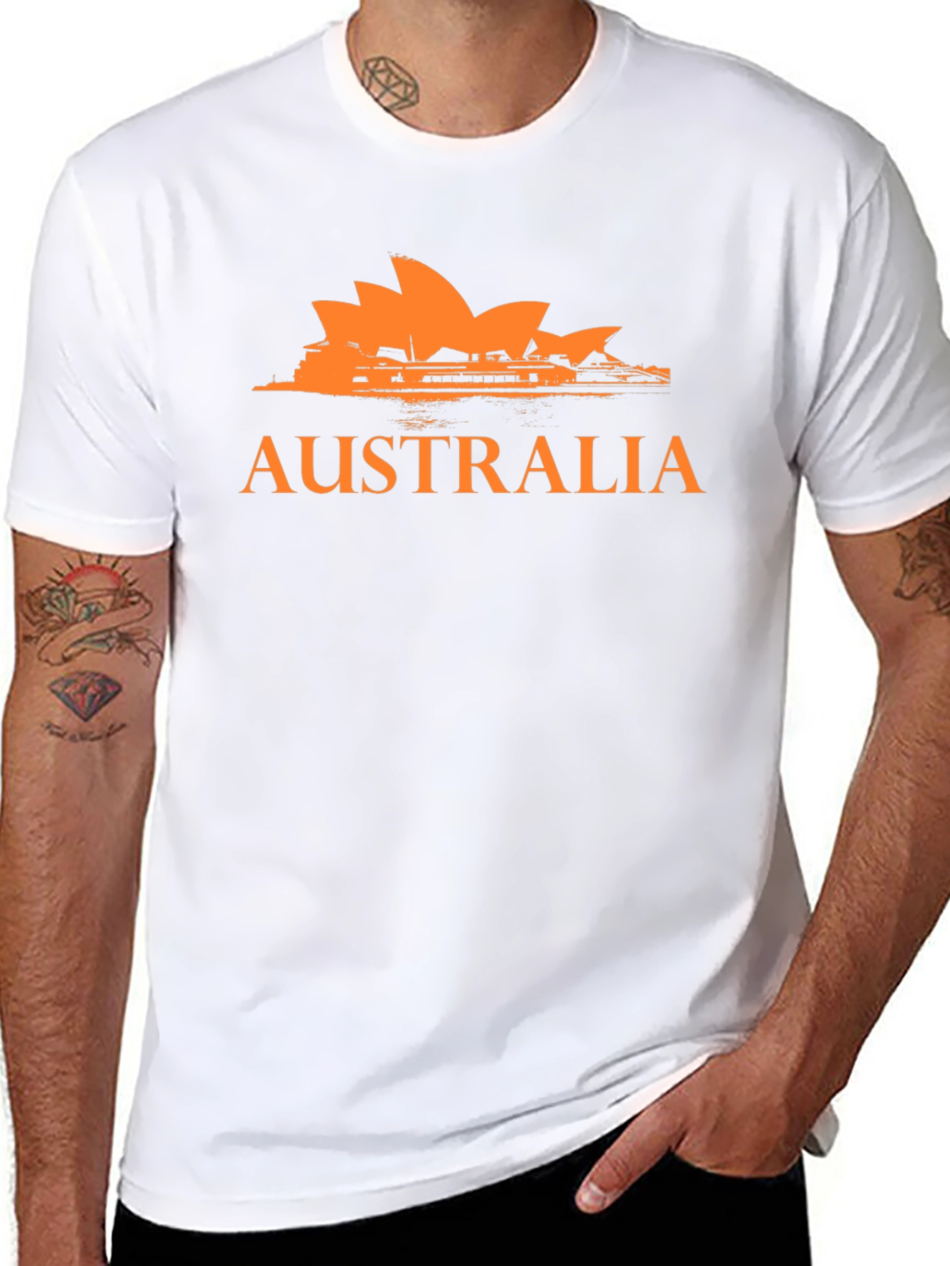 Australia Opera House Black T-Shirt