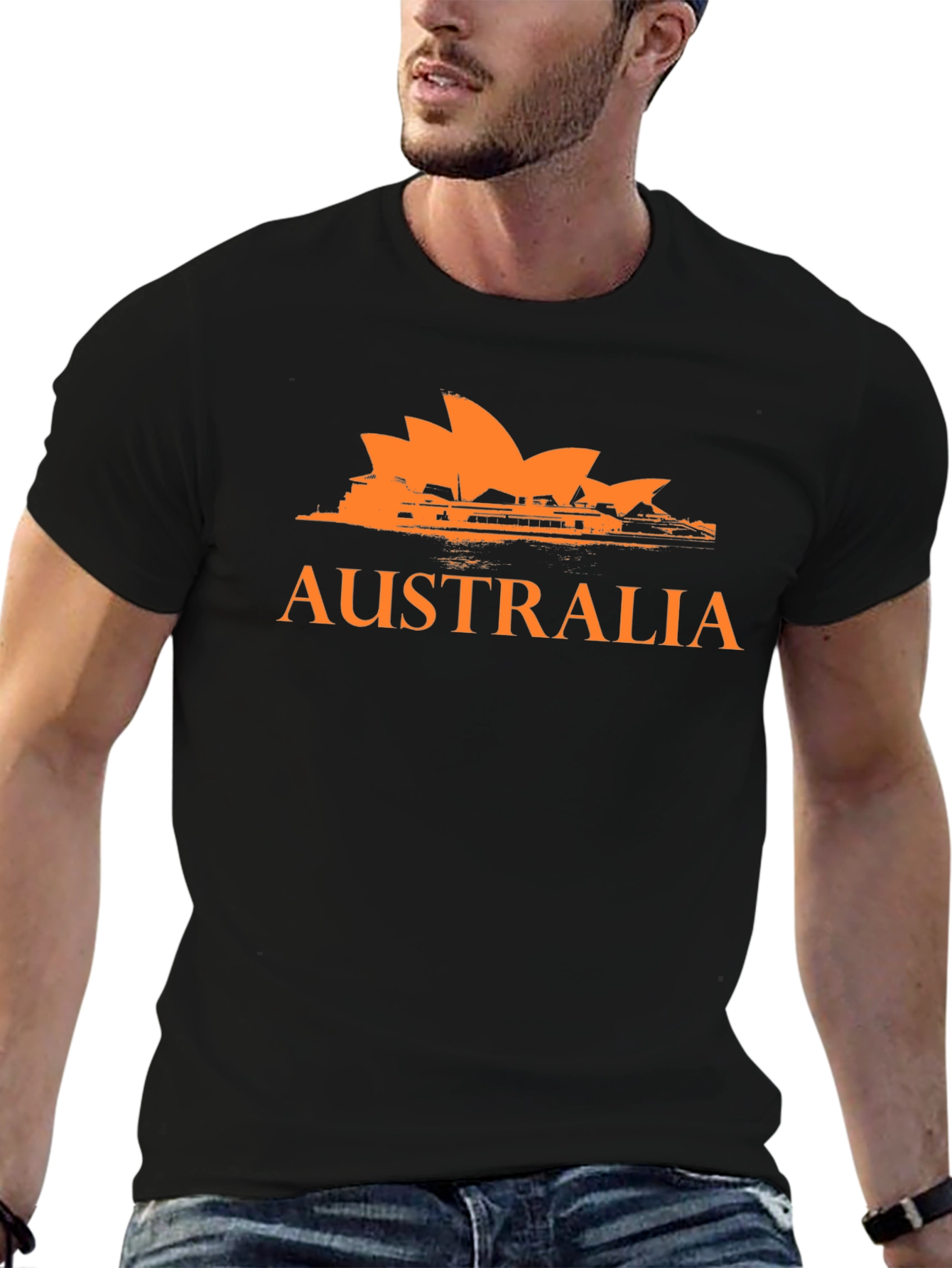 Australia Opera House Black T-Shirt