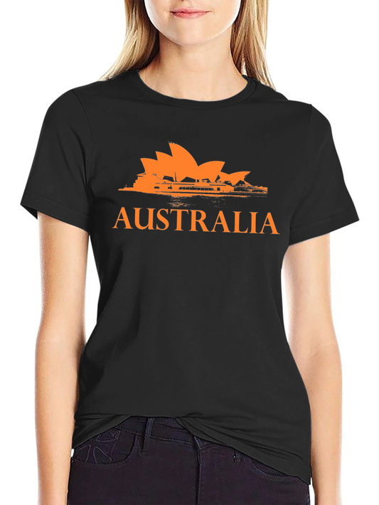 Australia Opera House Black T-Shirt