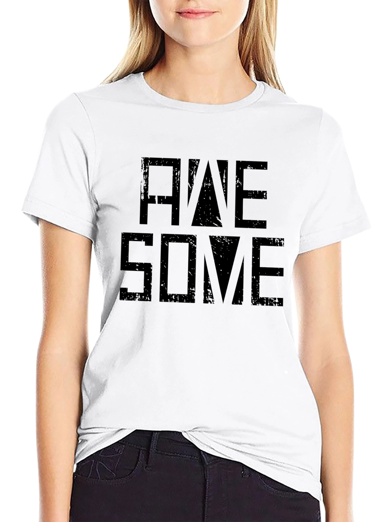 Awesome Graphic T-Shirt - Black
