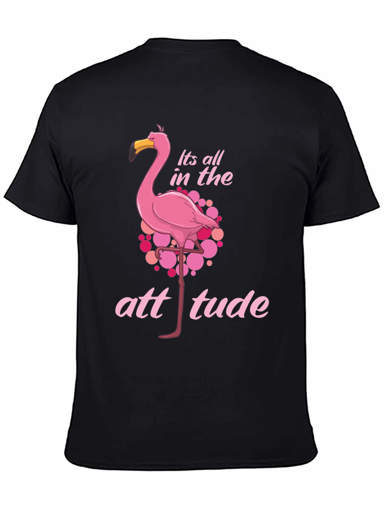 Flamingo Attitude Graphic Tee
