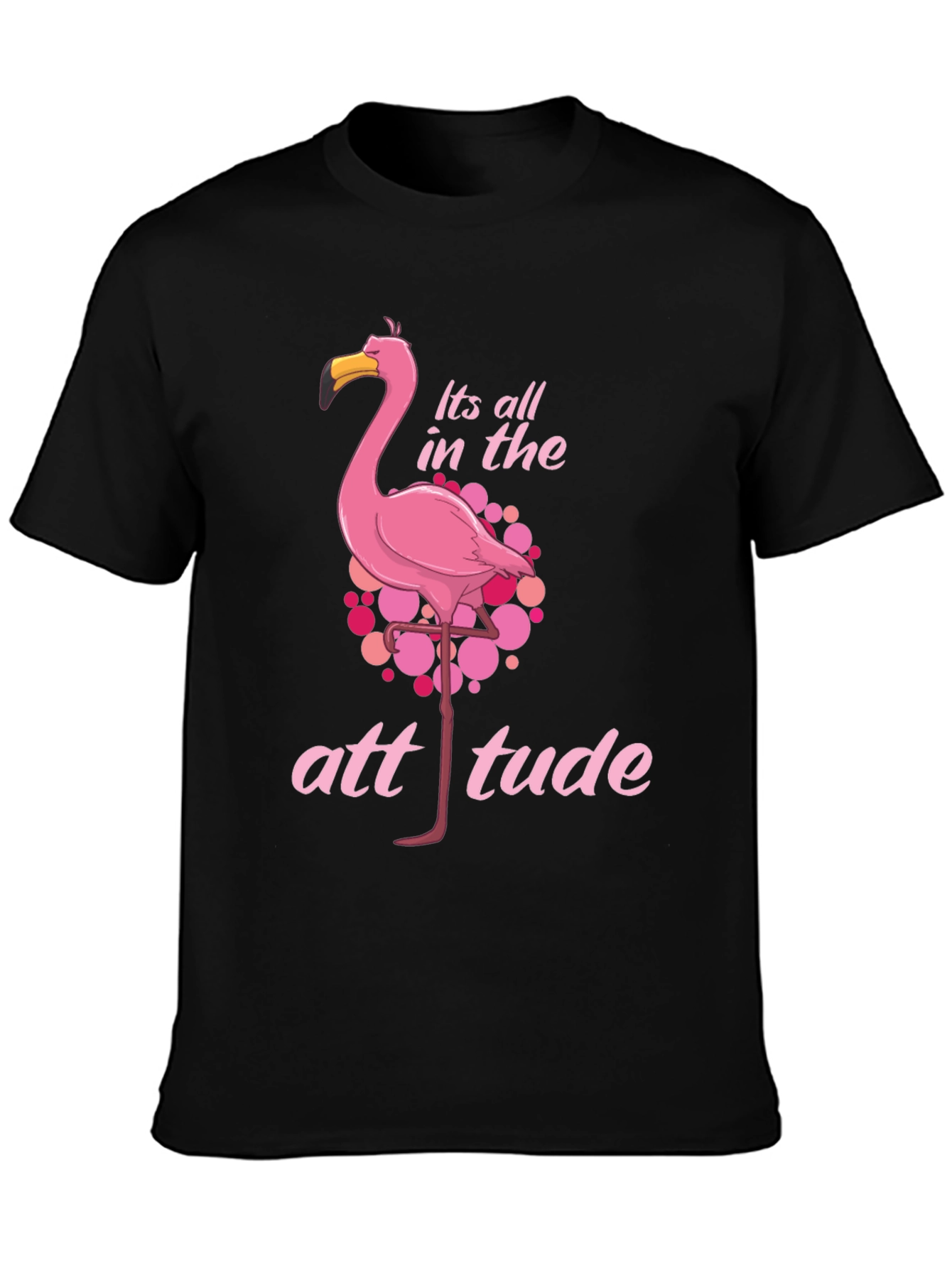 Flamingo Attitude Graphic Tee