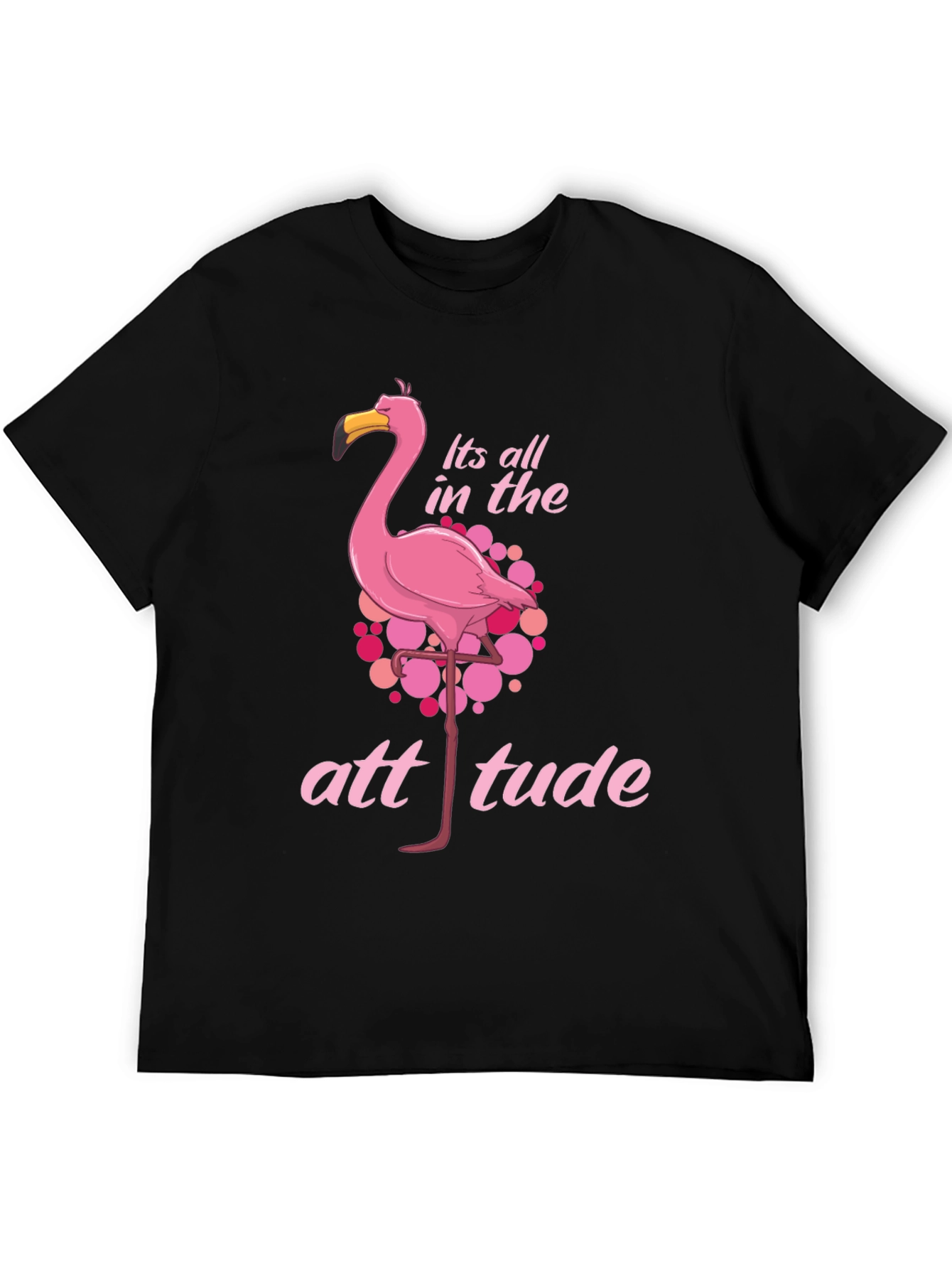Flamingo Attitude Graphic Tee
