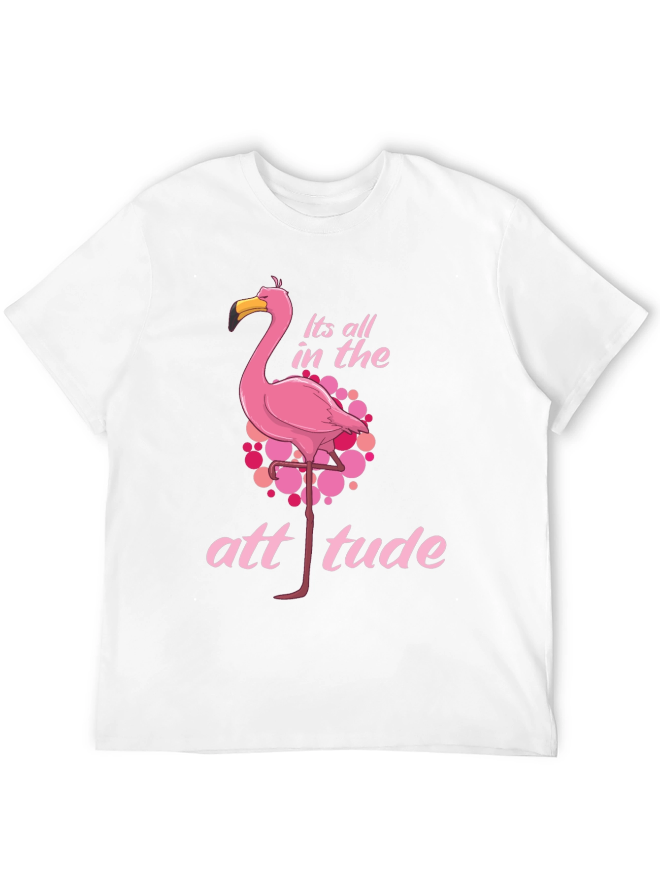 Flamingo Attitude Graphic Tee