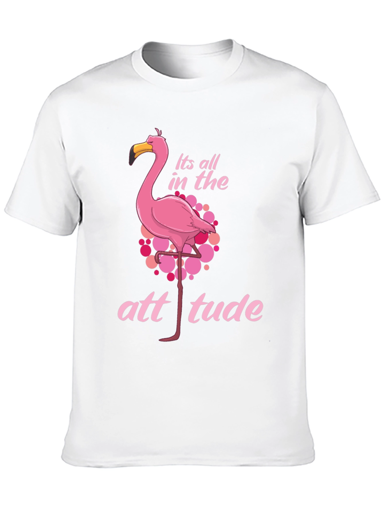 Flamingo Attitude Graphic Tee