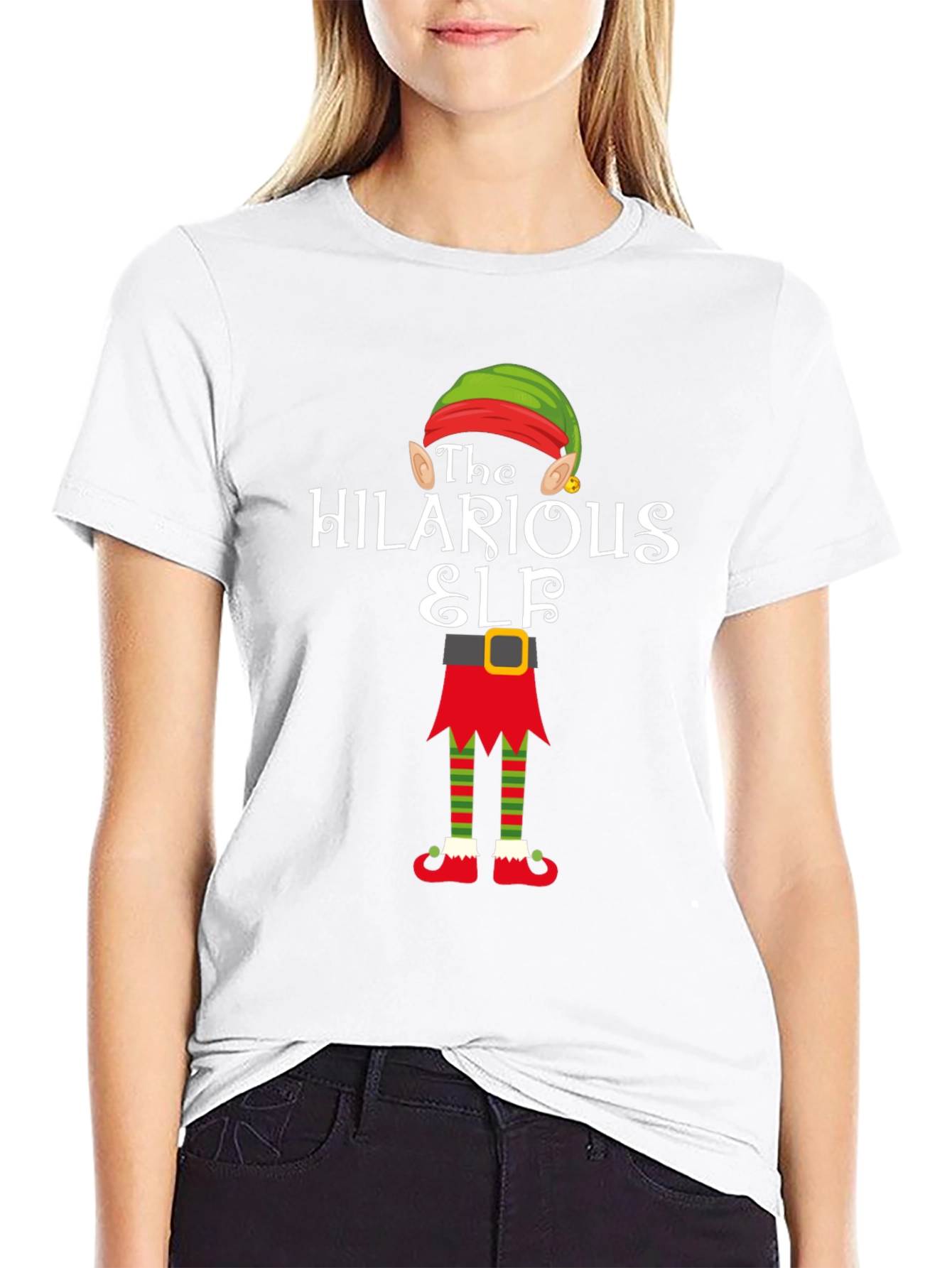 Hilarious Elf Christmas T-Shirt - Holiday Apparel
