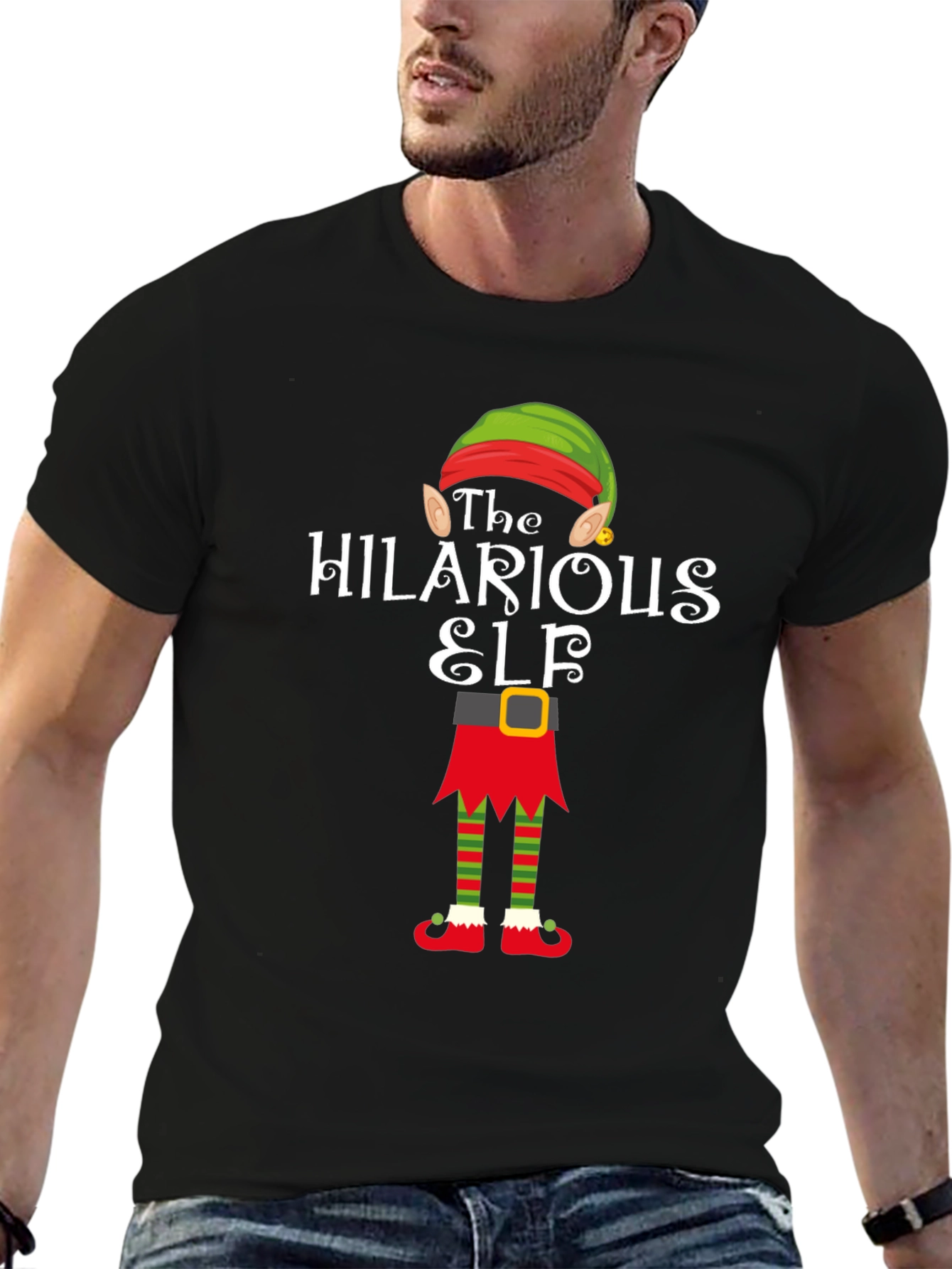 Hilarious Elf Christmas T-Shirt - Holiday Apparel