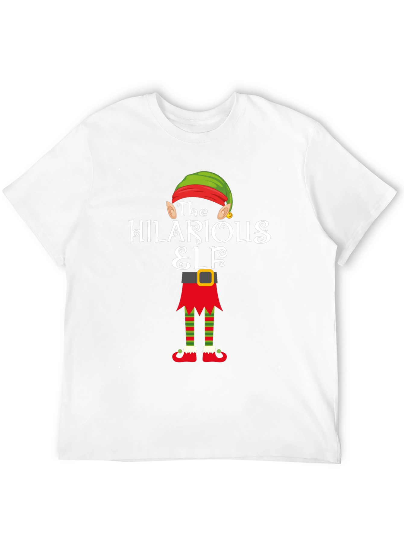 Hilarious Elf Christmas T-Shirt - Holiday Apparel