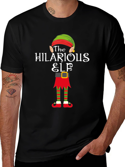 Hilarious Elf Christmas T-Shirt - Holiday Apparel
