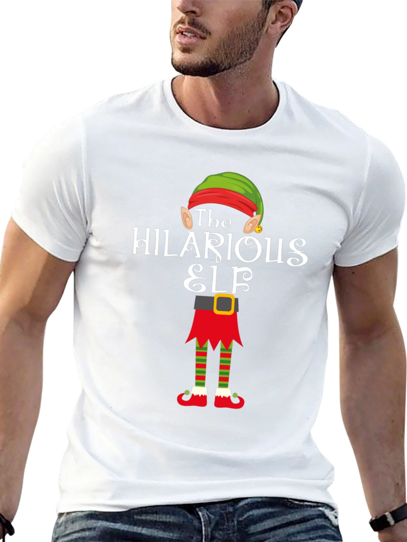 Hilarious Elf Christmas T-Shirt - Holiday Apparel