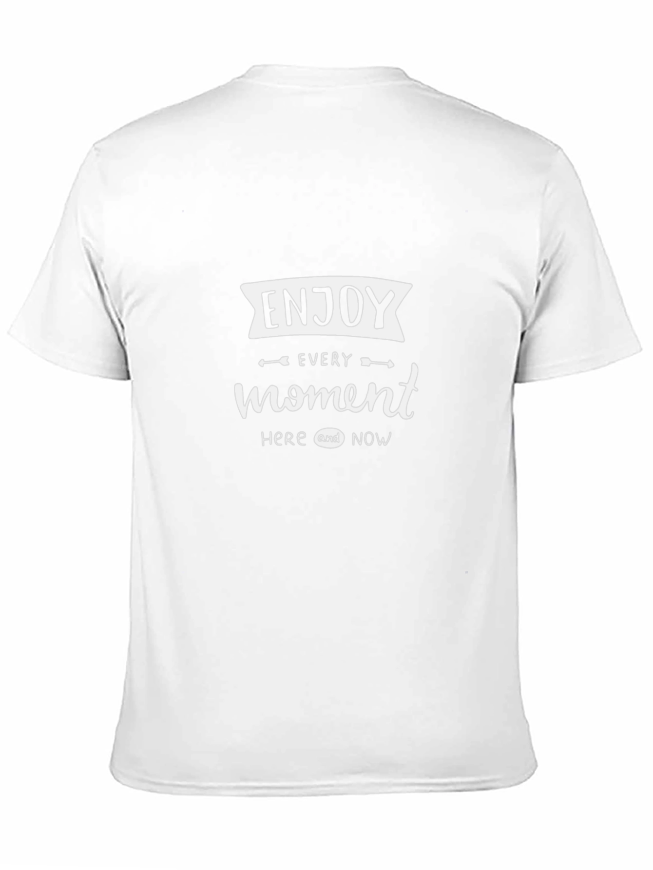 Enjoy Every Moment Black T-Shirt