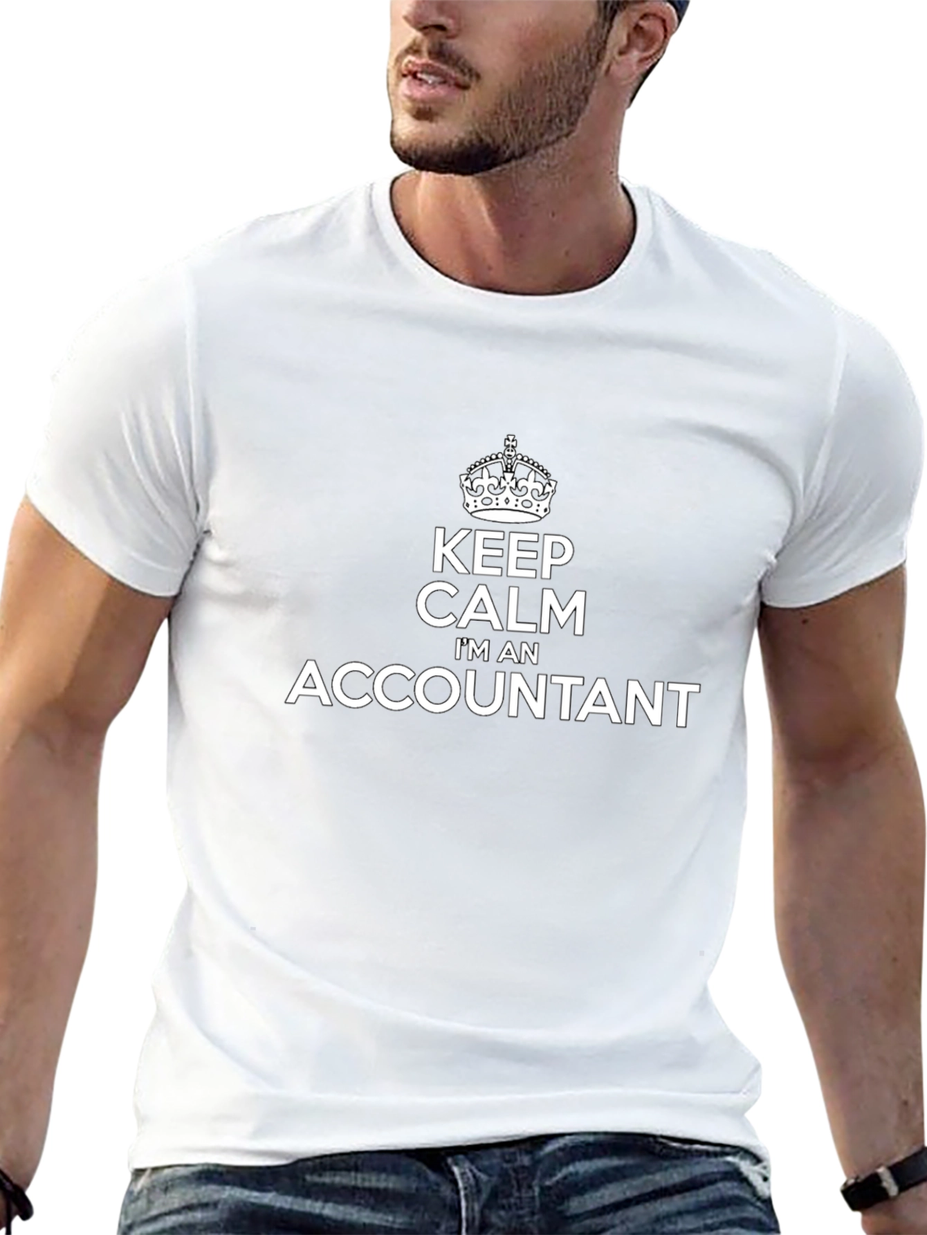 Keep Calm Accountant Tee - Funny Job T-Shirt