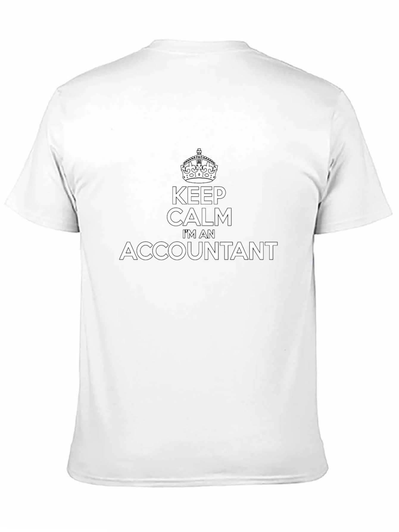 Keep Calm Accountant Tee - Funny Job T-Shirt