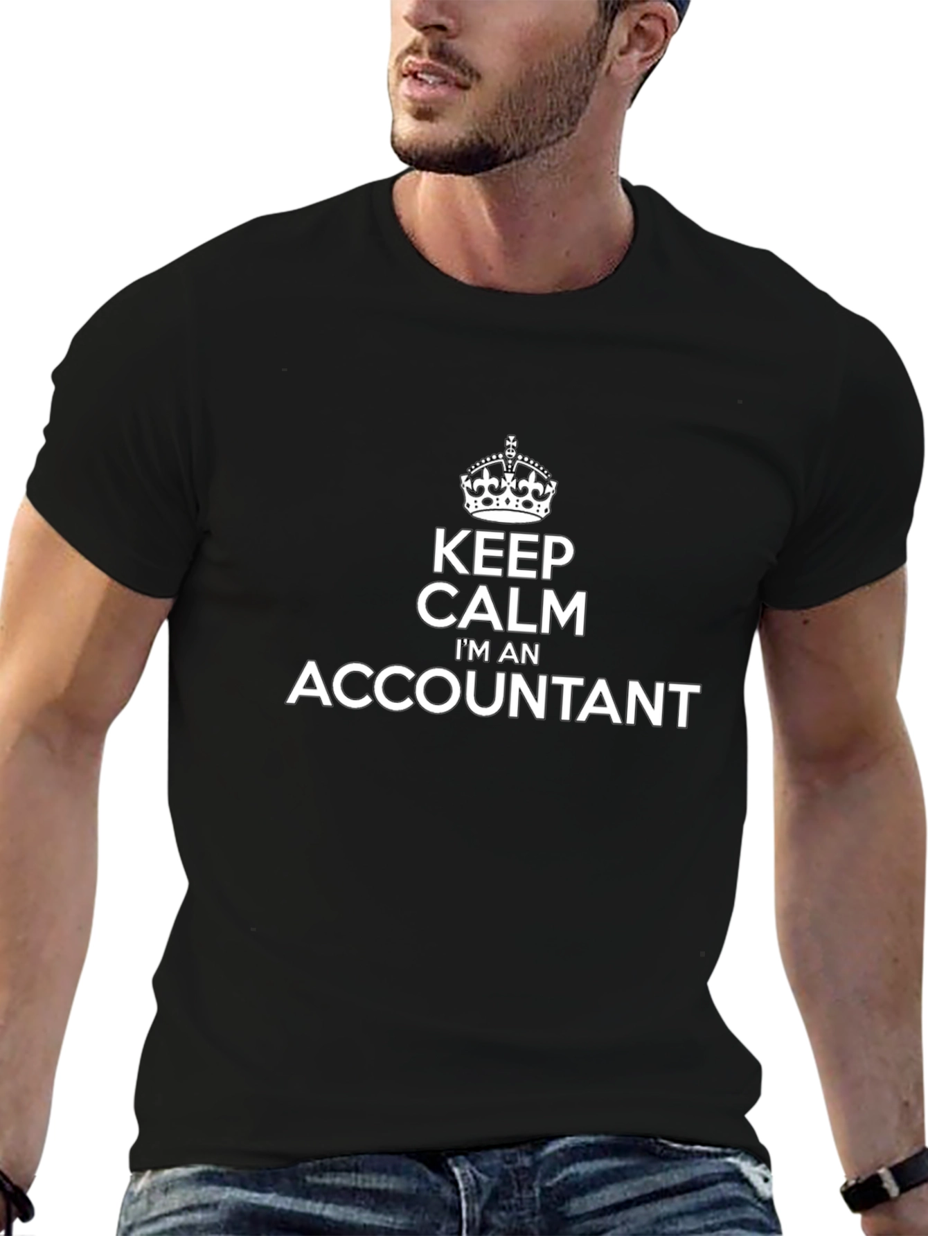Keep Calm Accountant Tee - Funny Job T-Shirt