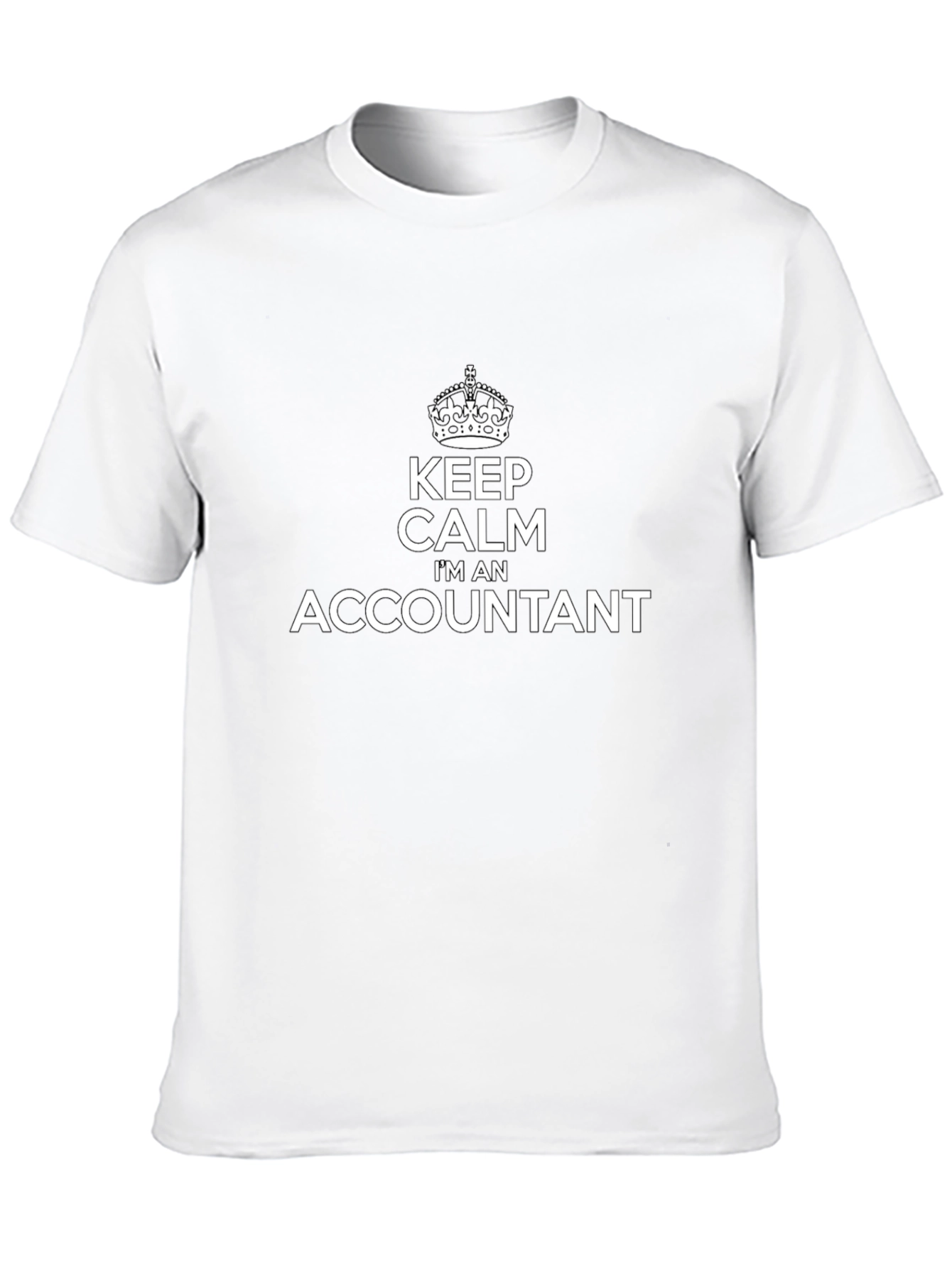 Keep Calm Accountant Tee - Funny Job T-Shirt