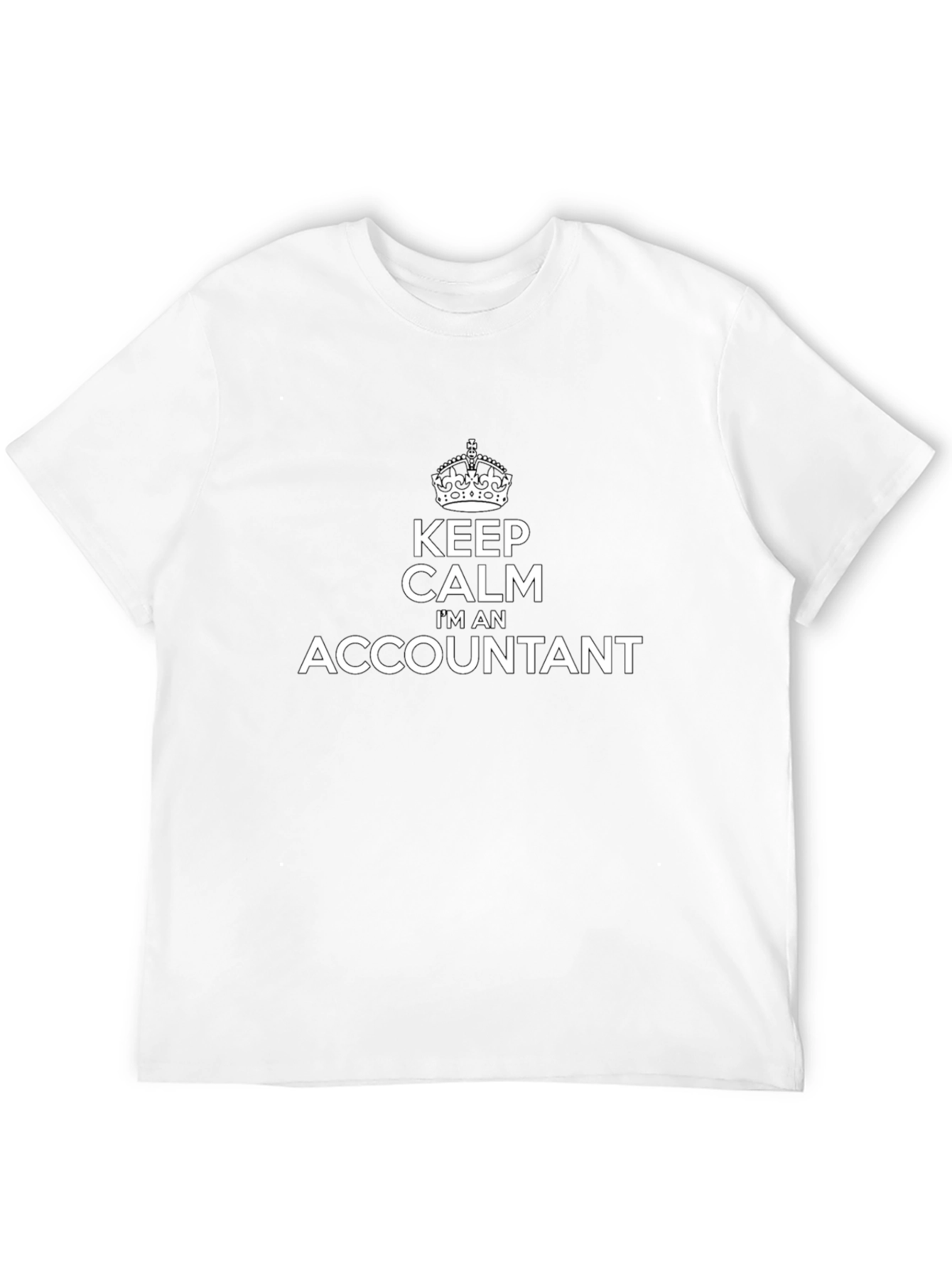 Keep Calm Accountant Tee - Funny Job T-Shirt