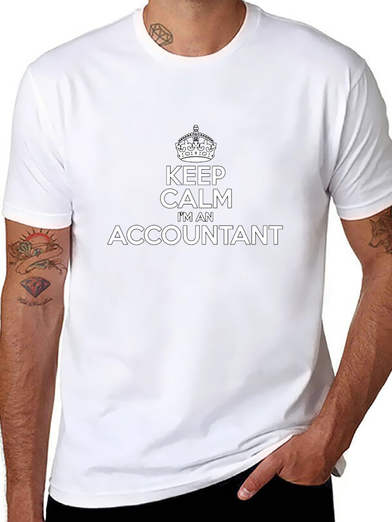 Keep Calm Accountant Tee - Funny Job T-Shirt