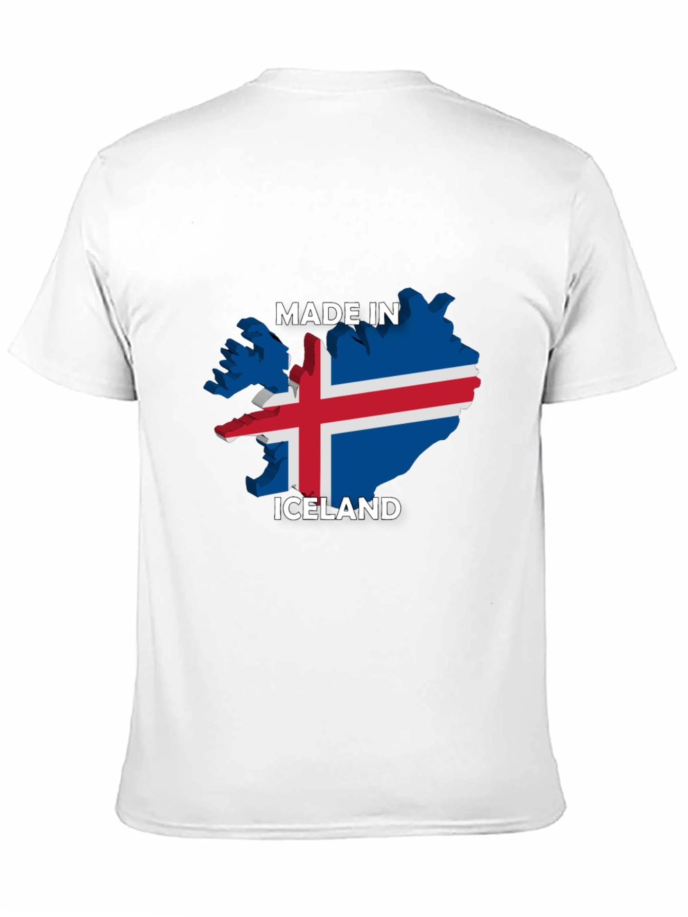 Made in Iceland T-Shirt - Black Graphic Tee