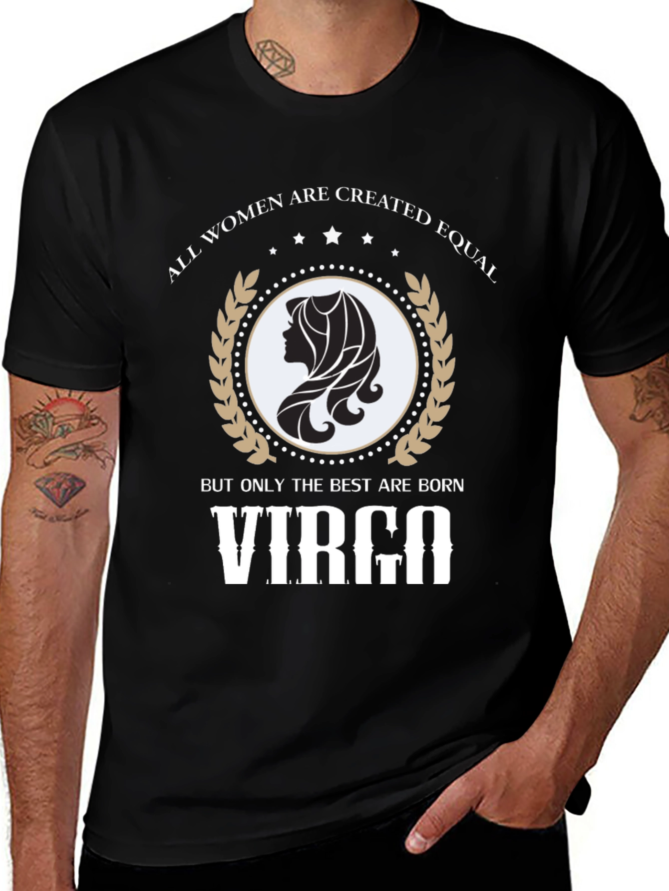Virgo Womens T-Shirt - Zodiac Sign Tee