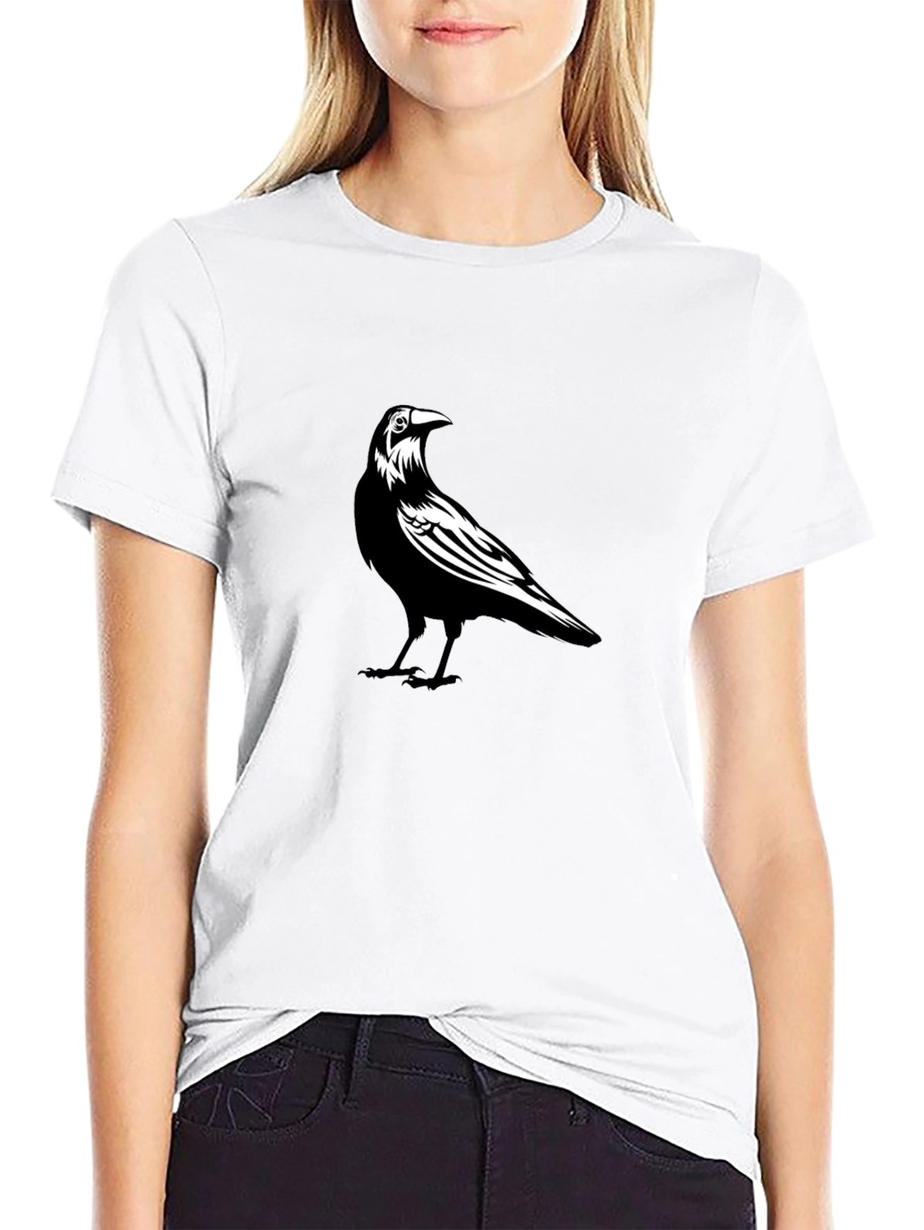 Black Crow Graphic T-Shirt