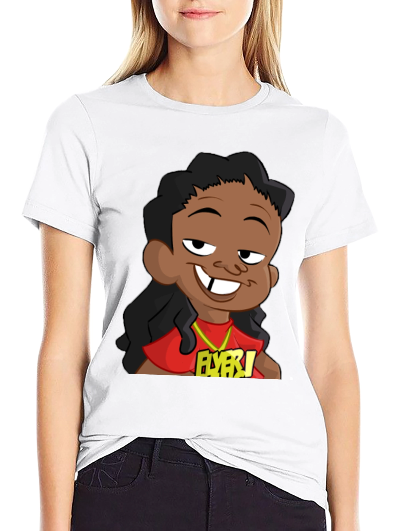 Flyer T-Shirt Cartoon Graphic Tee