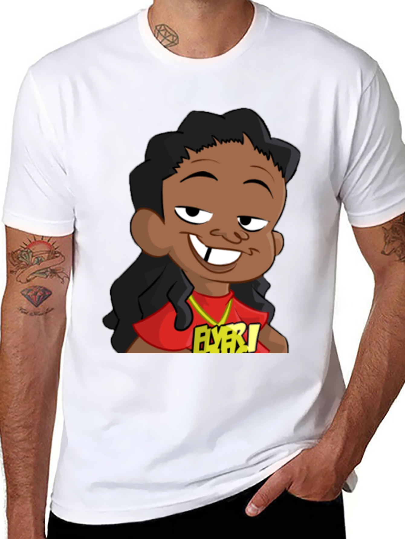 Flyer T-Shirt Cartoon Graphic Tee