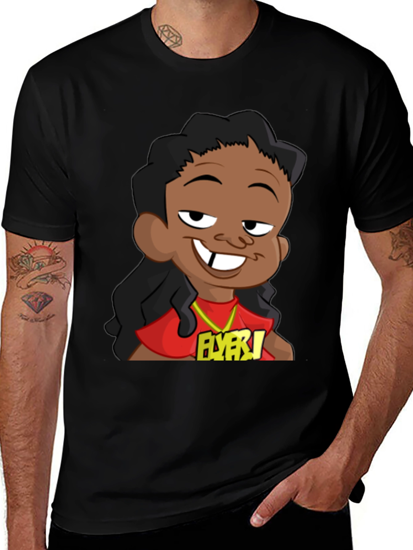 Flyer T-Shirt Cartoon Graphic Tee