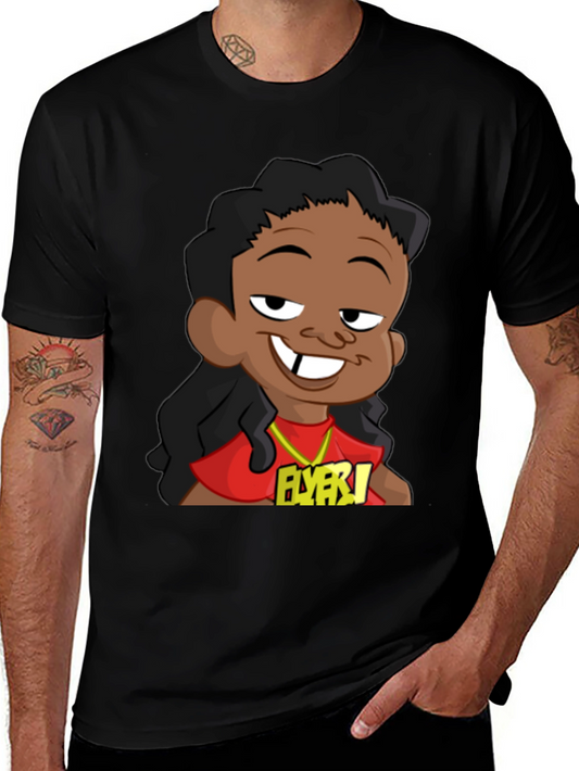 Flyer T-Shirt Cartoon Graphic Tee