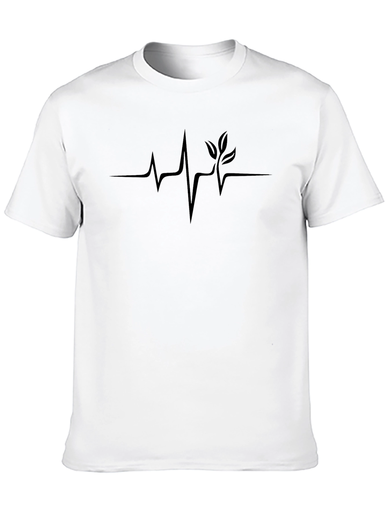 Natures Pulse T-Shirt: Heartbeat Tree Design
