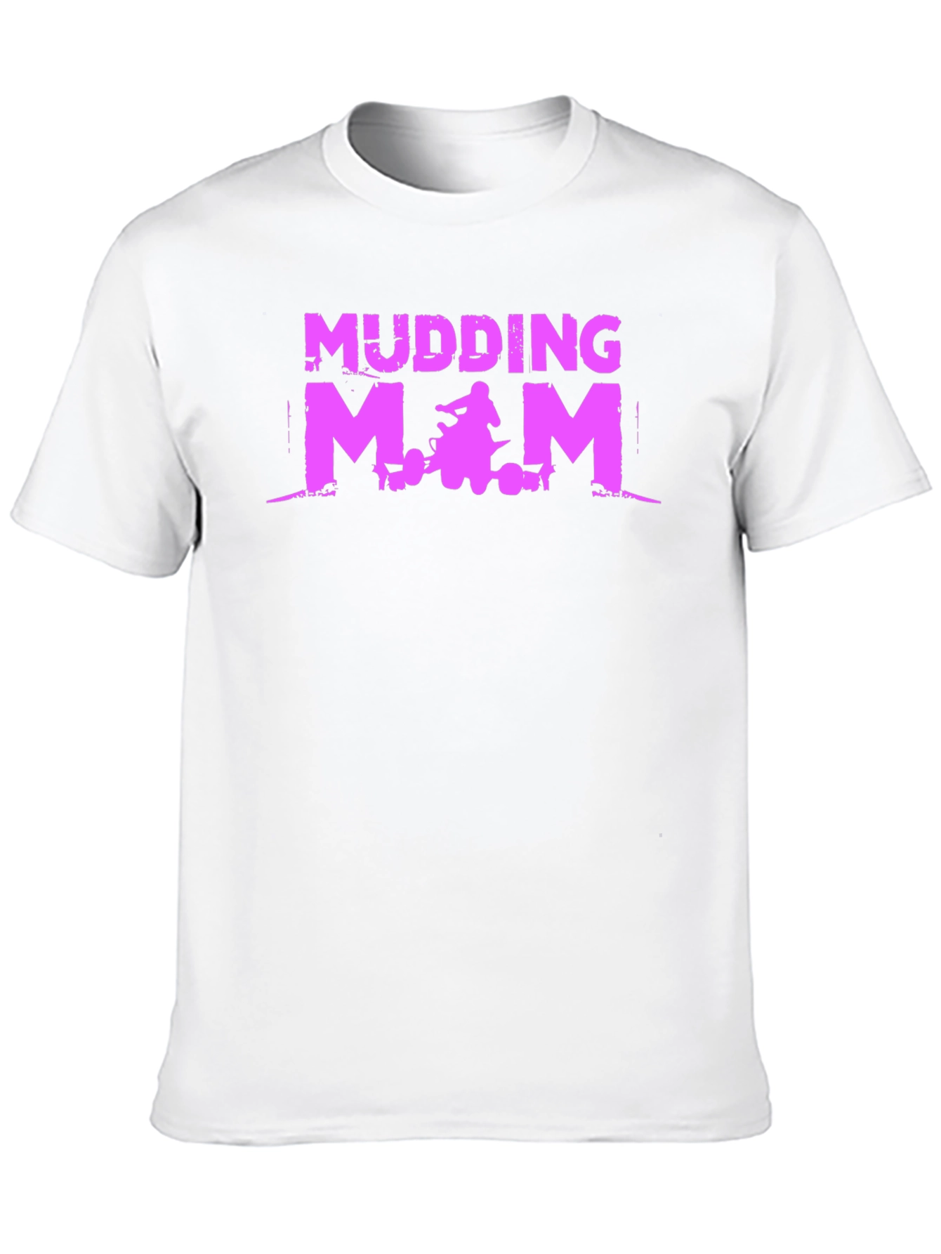 Mudding Mom ATV T-Shirt Black