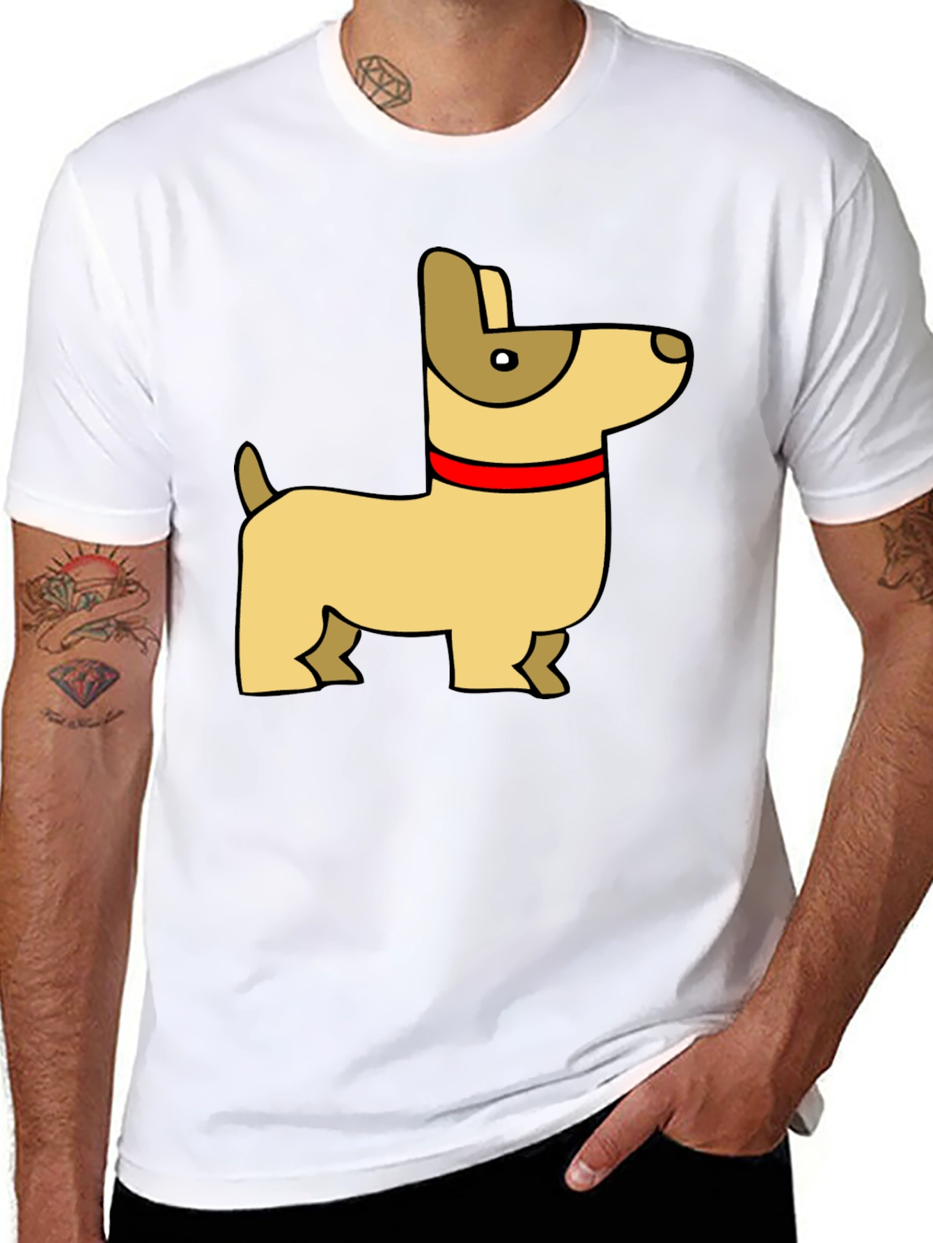 Cartoon Dog T-Shirt