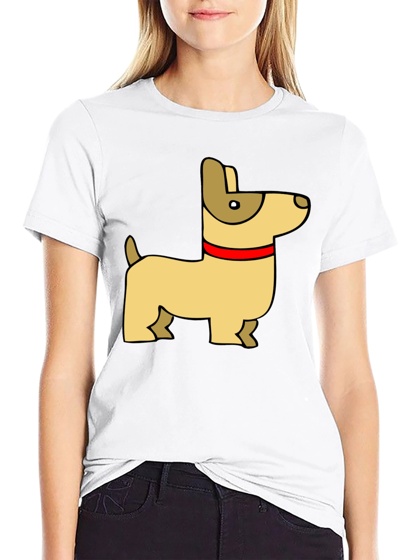 Cartoon Dog T-Shirt