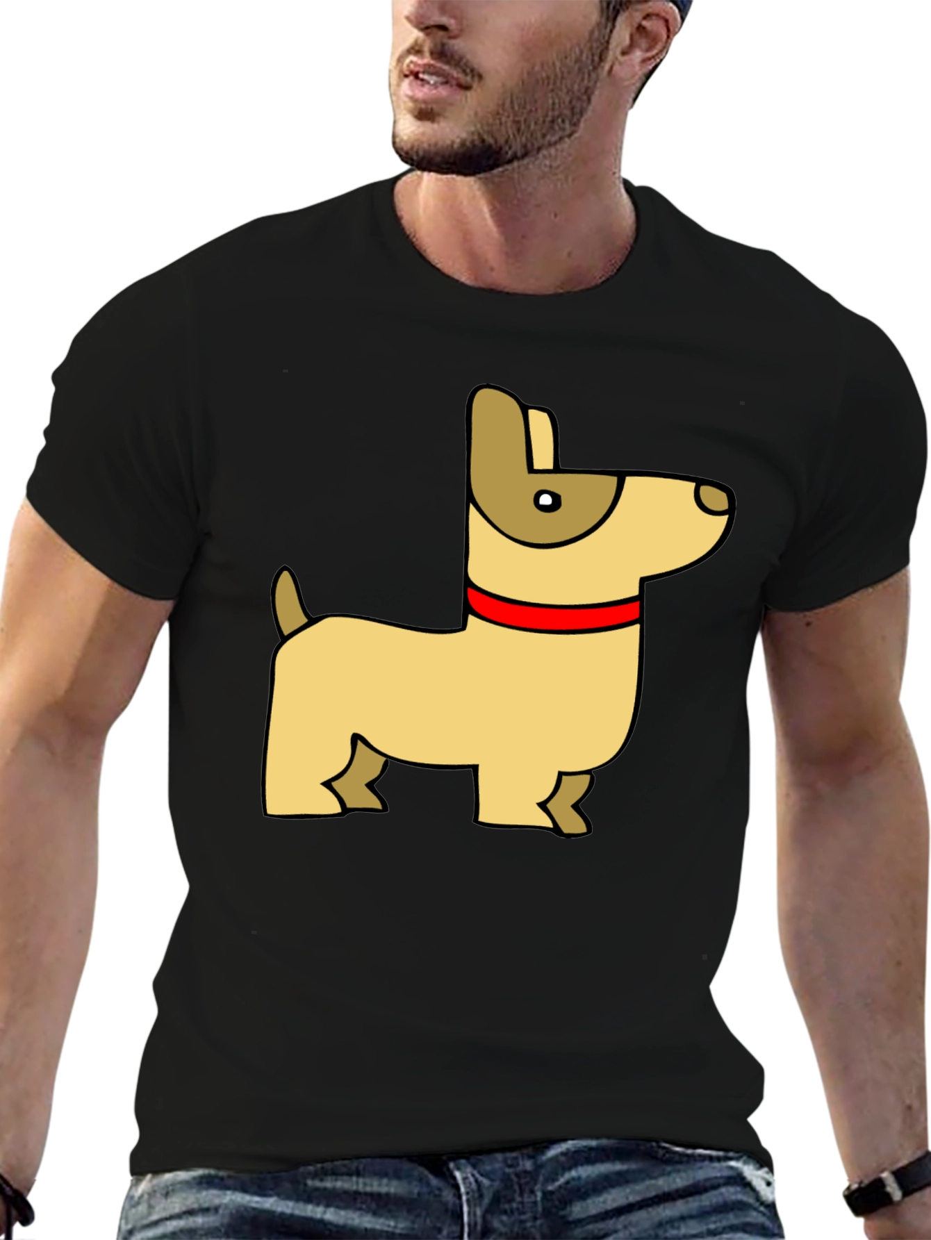 Cartoon Dog T-Shirt
