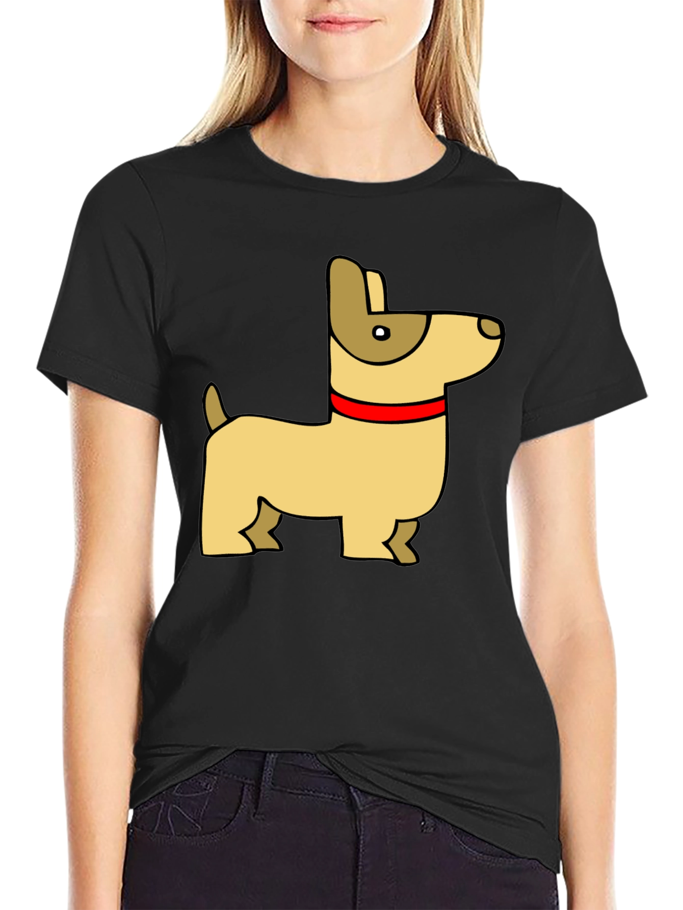 Cartoon Dog T-Shirt