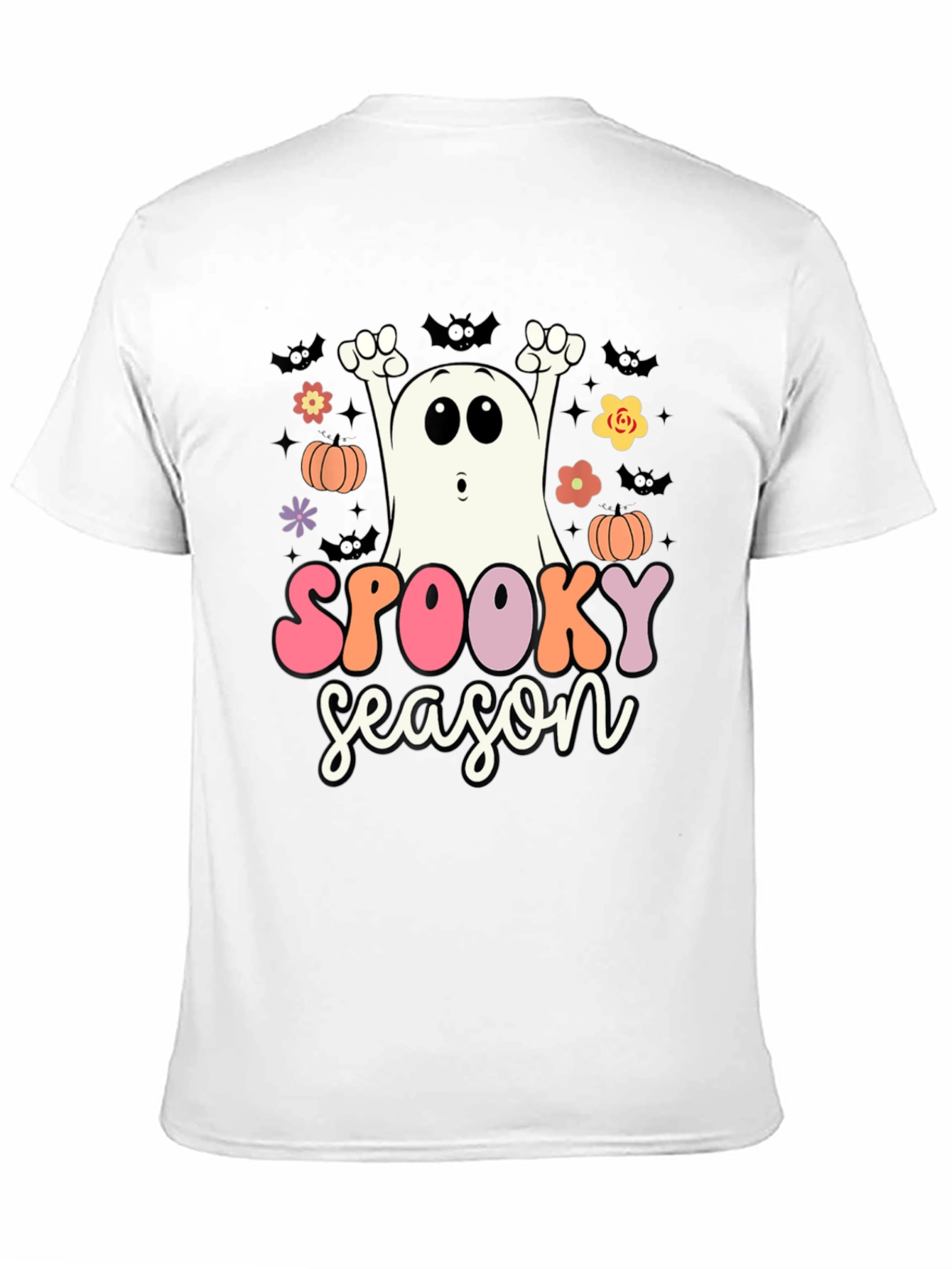 Spooky Season Ghost Graphic Tee
