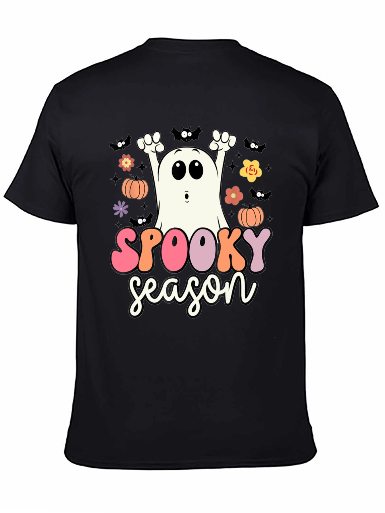 Spooky Season Ghost Graphic Tee